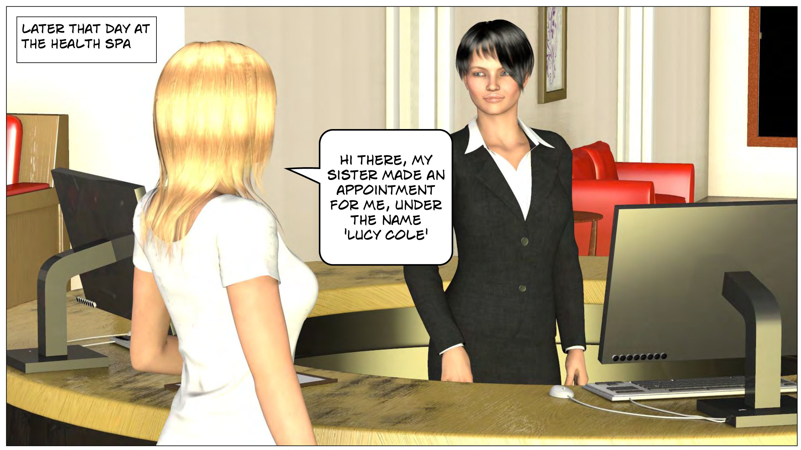 50 Shades Black [Gonzo Studios] - Chapter 8 — Page 9