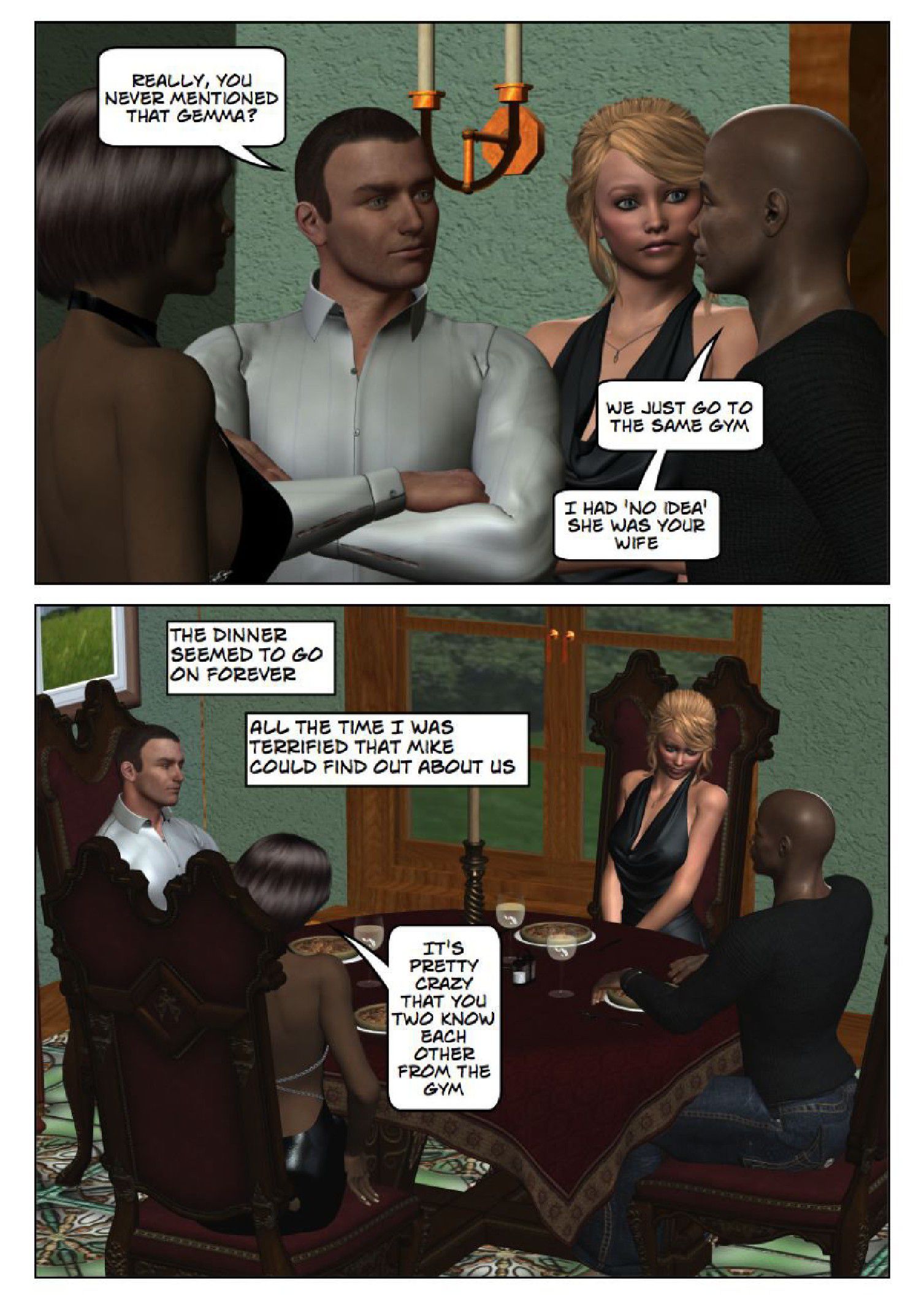50 Shades Black [Gonzo Studios] - Chapter 6 — Page 33