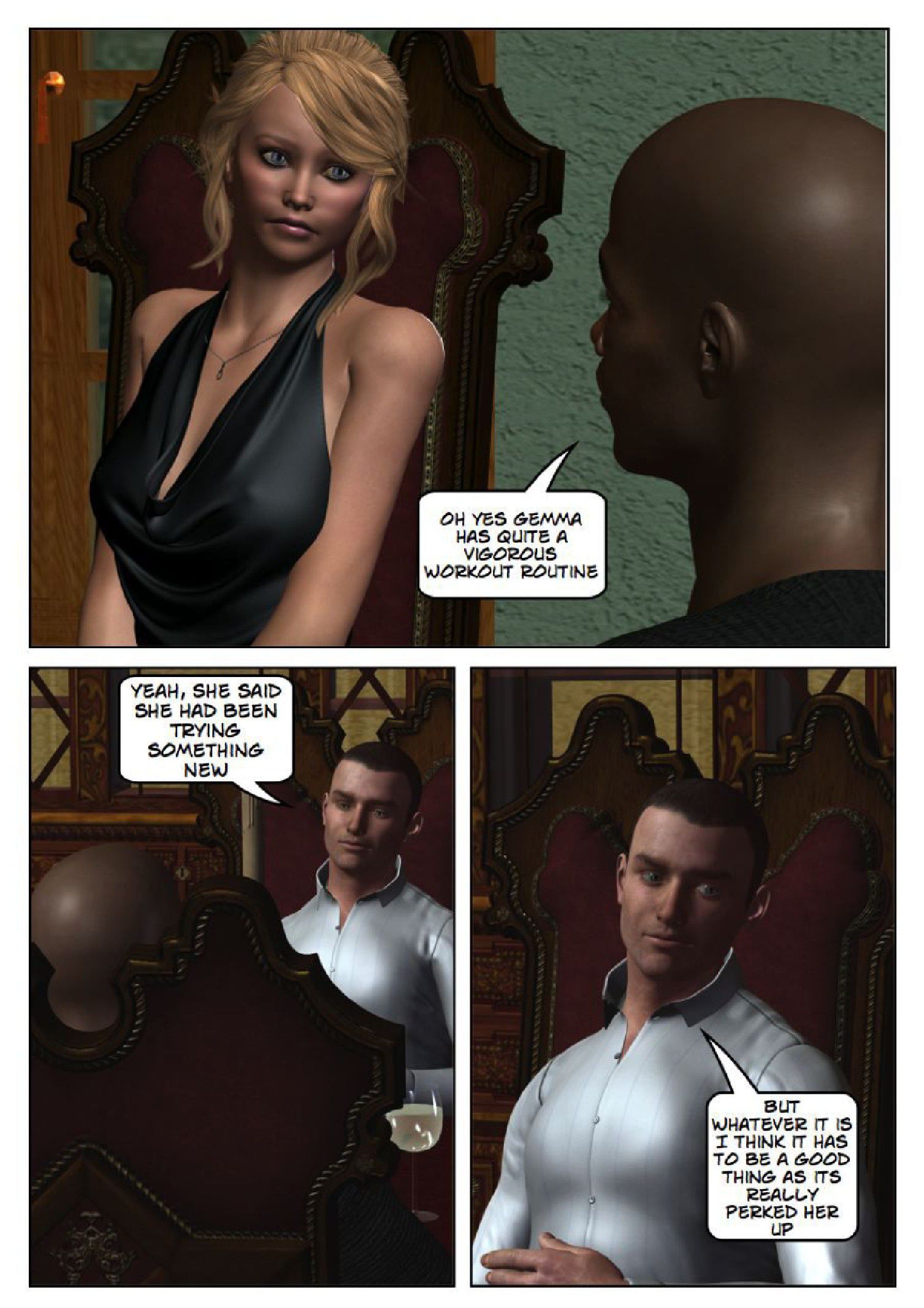 50 Shades Black [Gonzo Studios] - Chapter 6 — Page 34