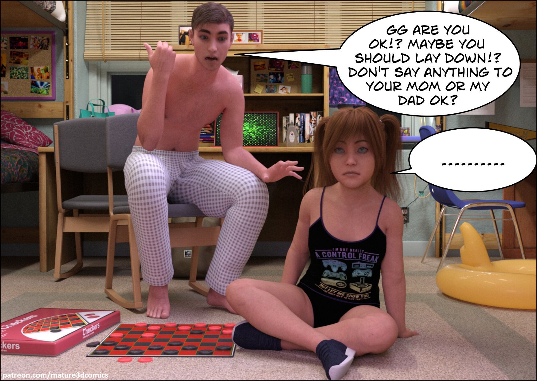 Sexy Game Of Twister [Mature3DComics] - Chapter 7 — Page 48