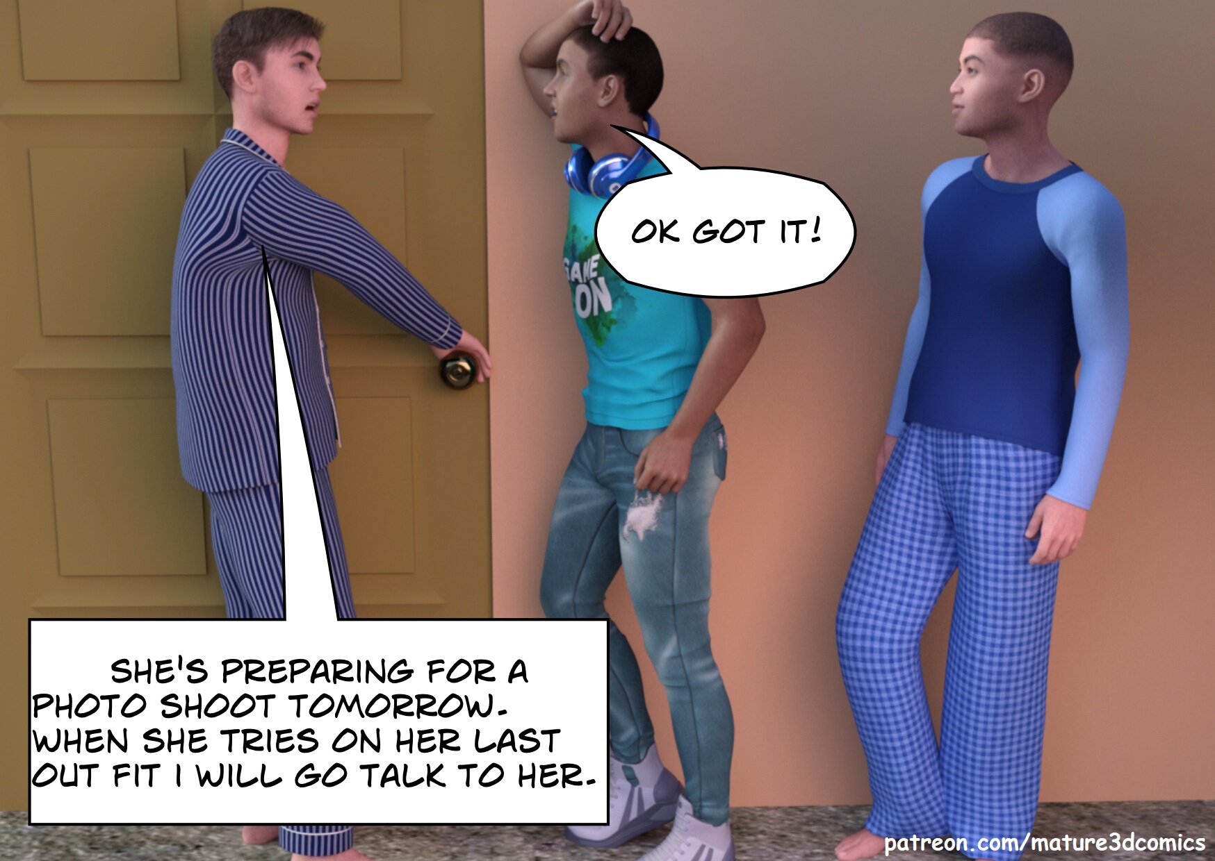 Sexy Game Of Twister [Mature3DComics] - Chapter 2 — Page 5