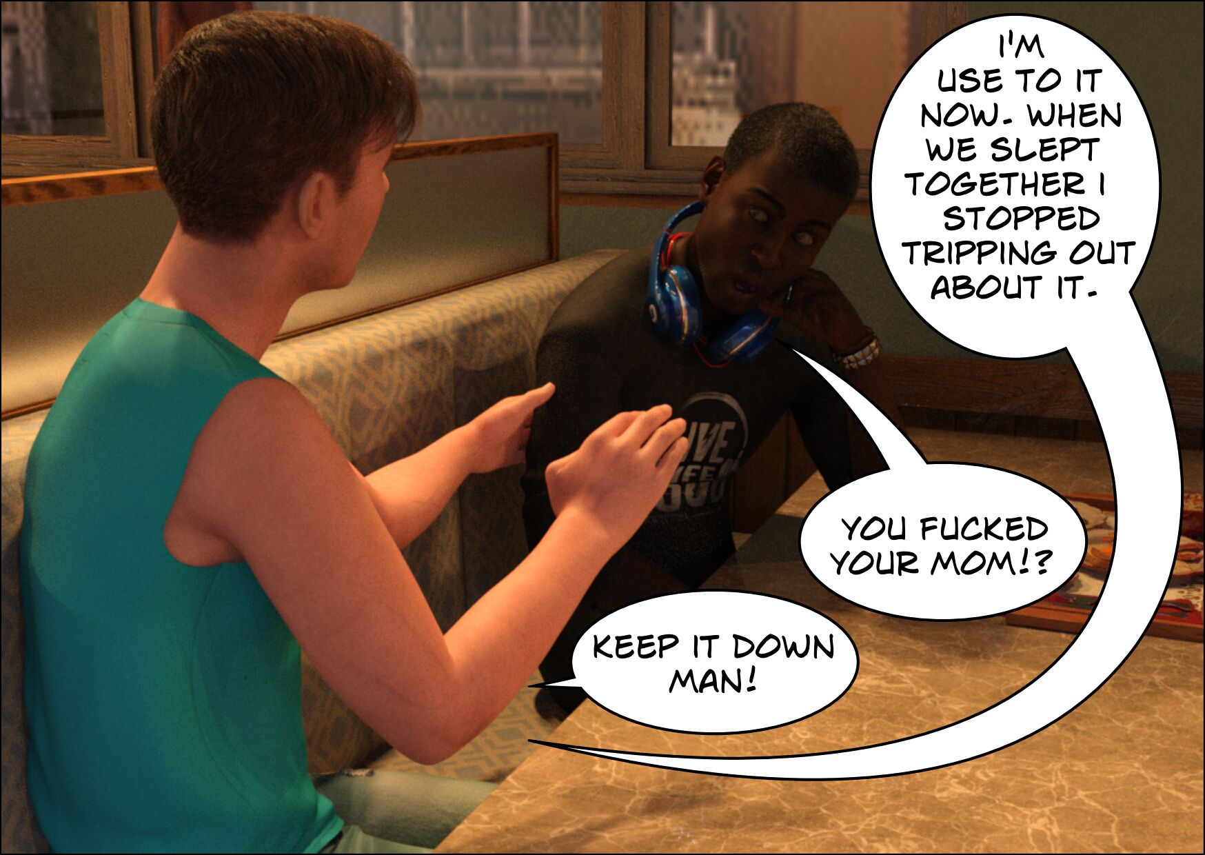 Sexy Game Of Twister [Mature3DComics] - Chapter 6 — Page 4