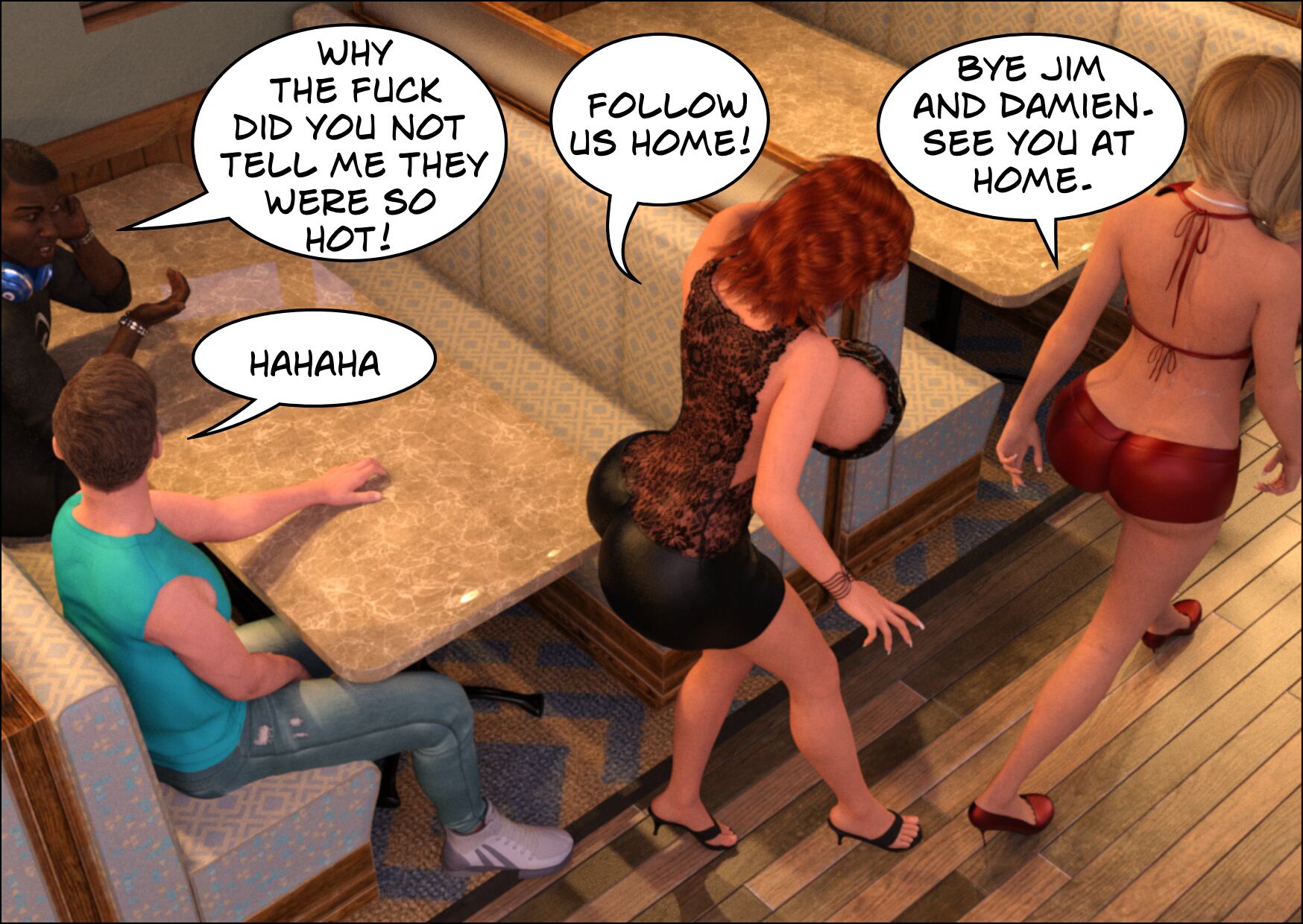 Sexy Game Of Twister [Mature3DComics] - Chapter 6 — Page 9