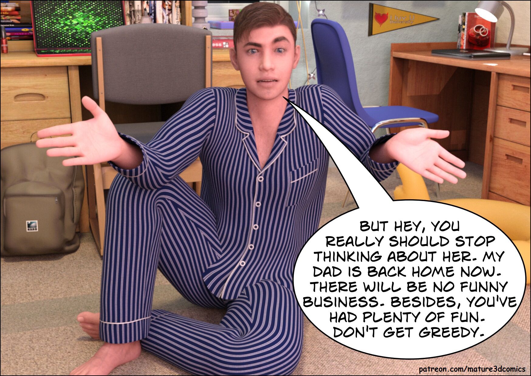 Sexy Game Of Twister [Mature3DComics] - Chapter 3 — Page 5