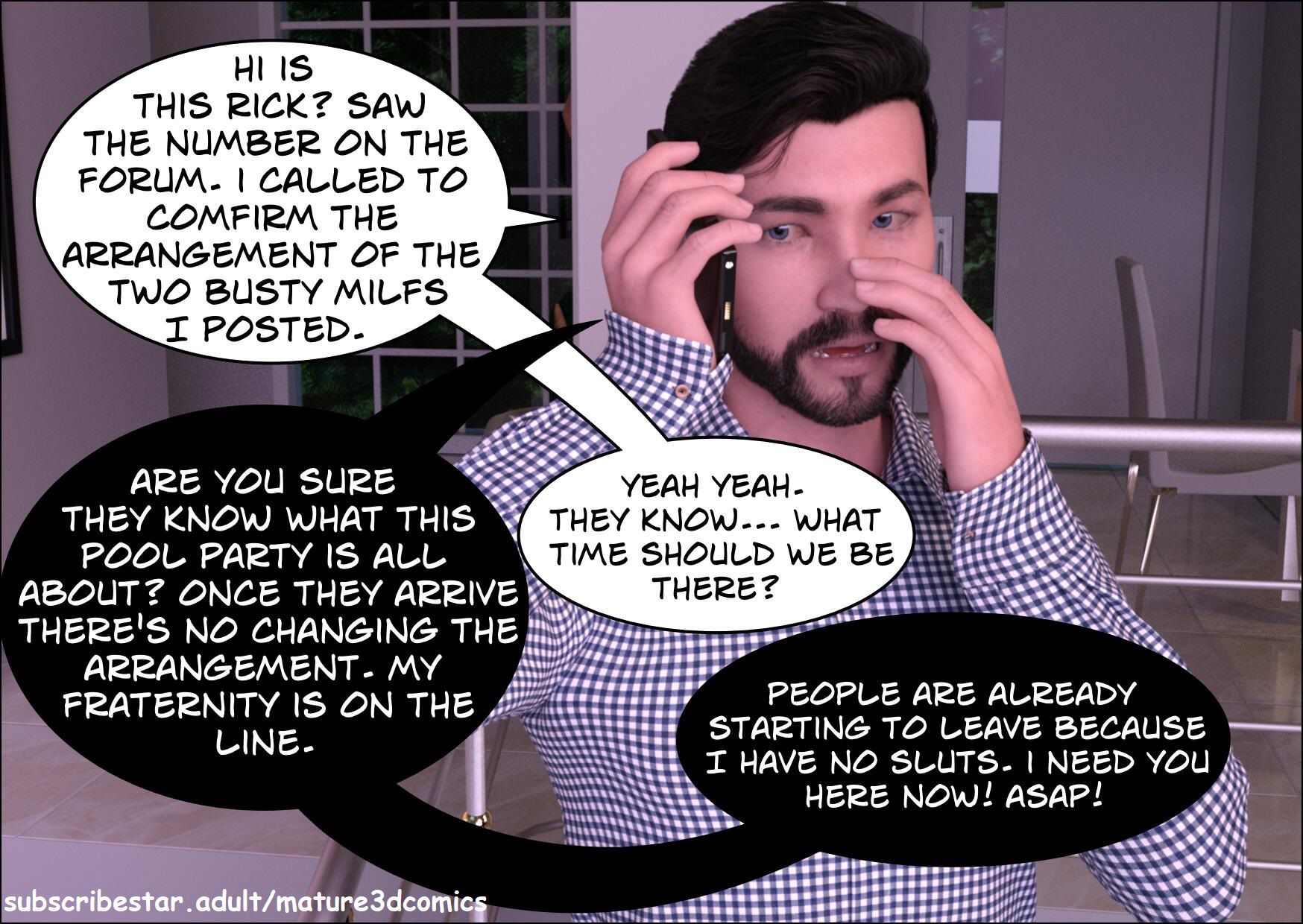 Sexy Game Of Twister [Mature3DComics] - Chapter 13 — Page 16