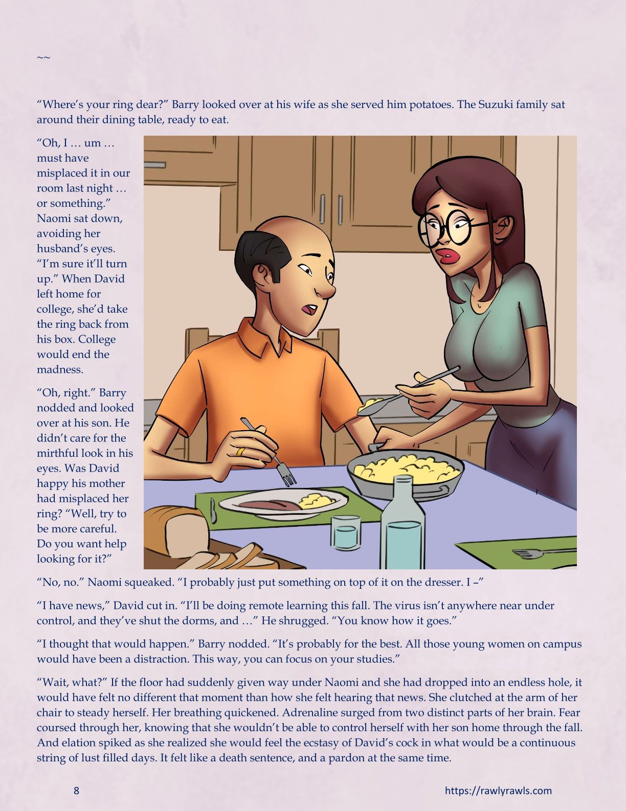 The Sex Talk [SeventeenSam , RawlyRawls] - Chapter 10 — Page 8