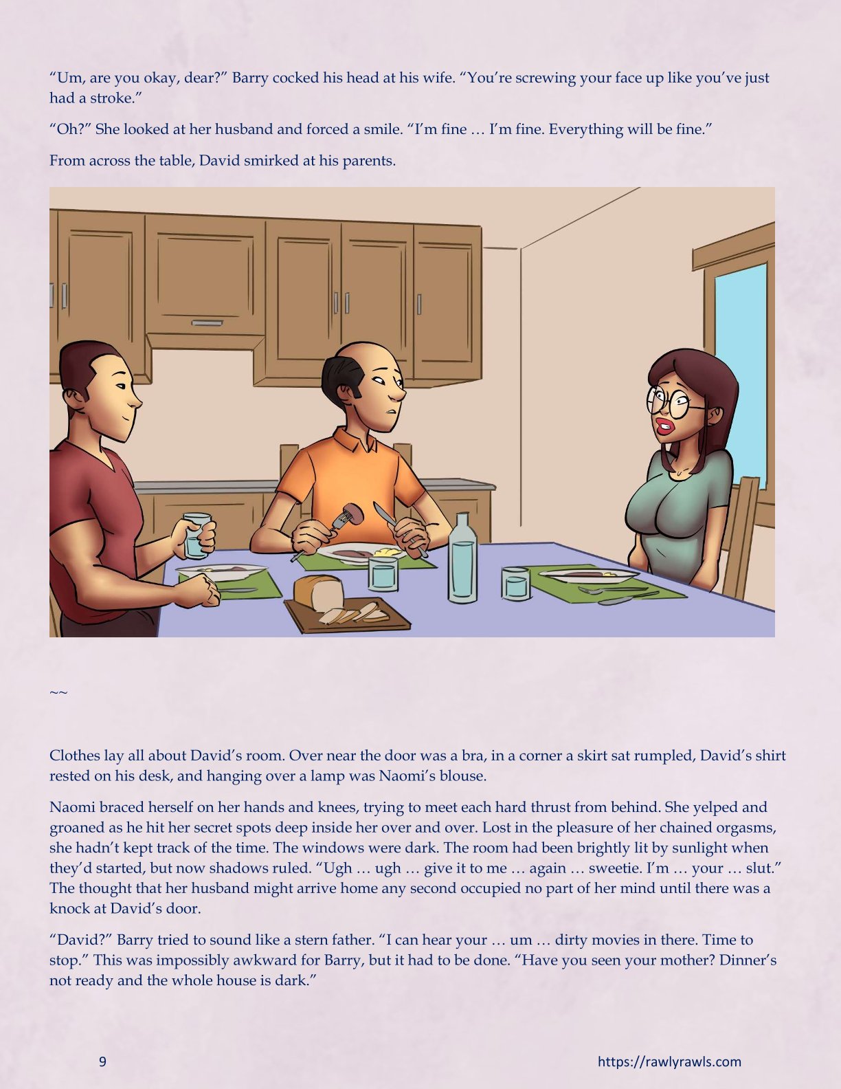 The Sex Talk [SeventeenSam , RawlyRawls] - Chapter 10 — Page 9