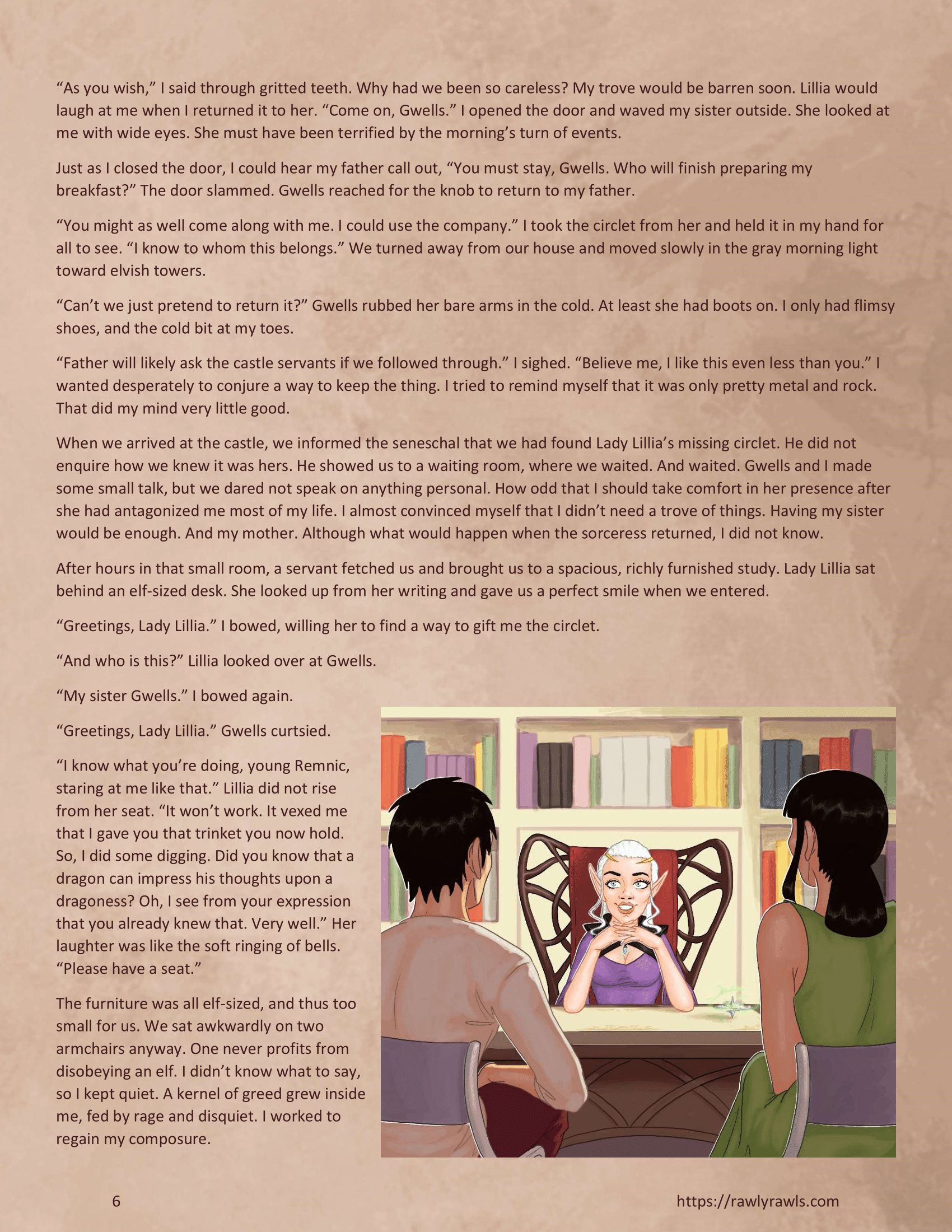 Dragon’s Blood [Mitzz , RawlyRawls] - Chapter 5 — Page 6