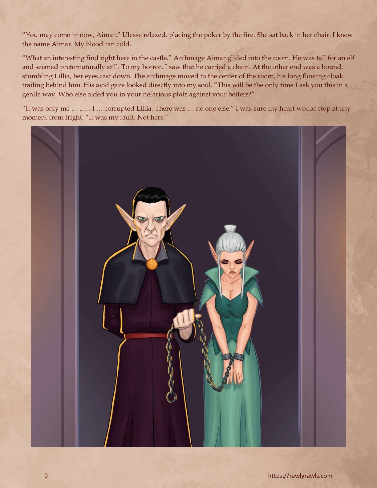 Dragon’s Blood [Mitzz , RawlyRawls] - Chapter 14 — Page 9