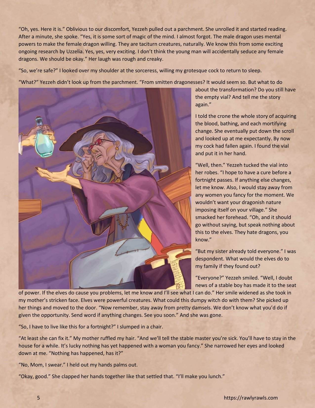 Dragon’s Blood [Mitzz , RawlyRawls] - Chapter 2 — Page 5