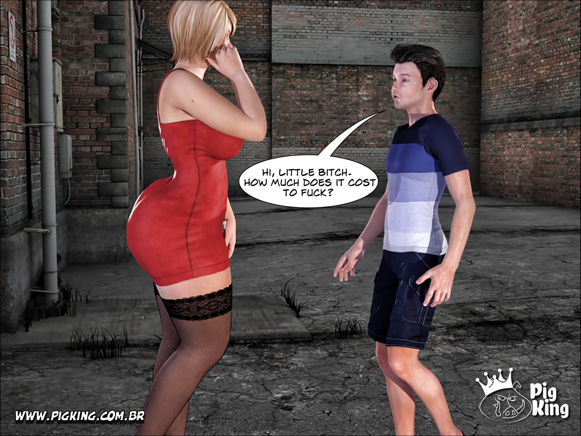 Dead End! – Helena, Katherine, Cher, Nininho, Sabrina, Julian, Leonard, Samira [PigKing] - Chapter 1 — Page 14