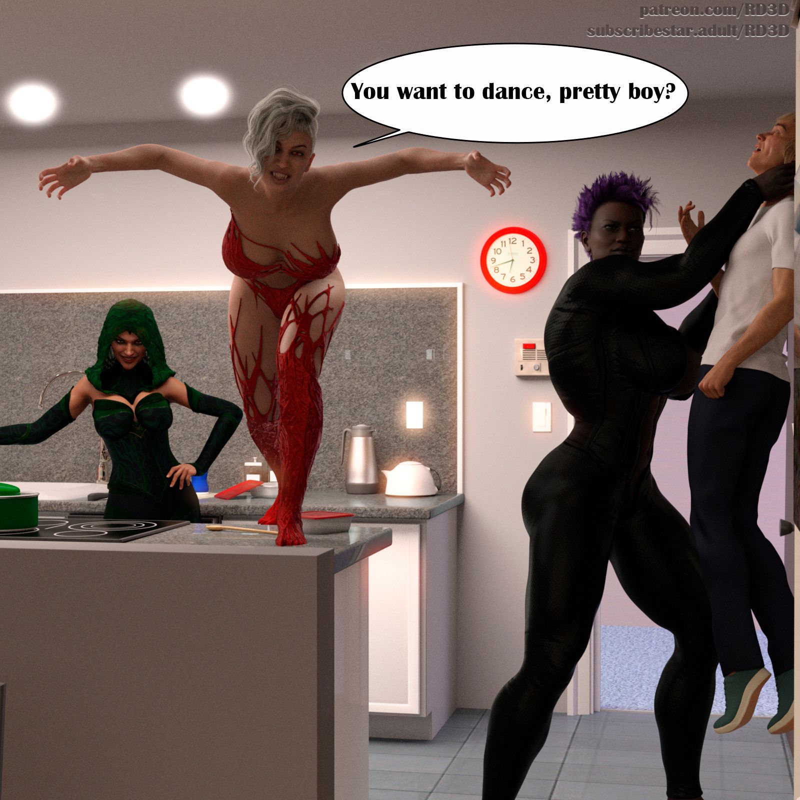 Lust Predators [Real-Deal 3D] - Chapter 1 — Page 17