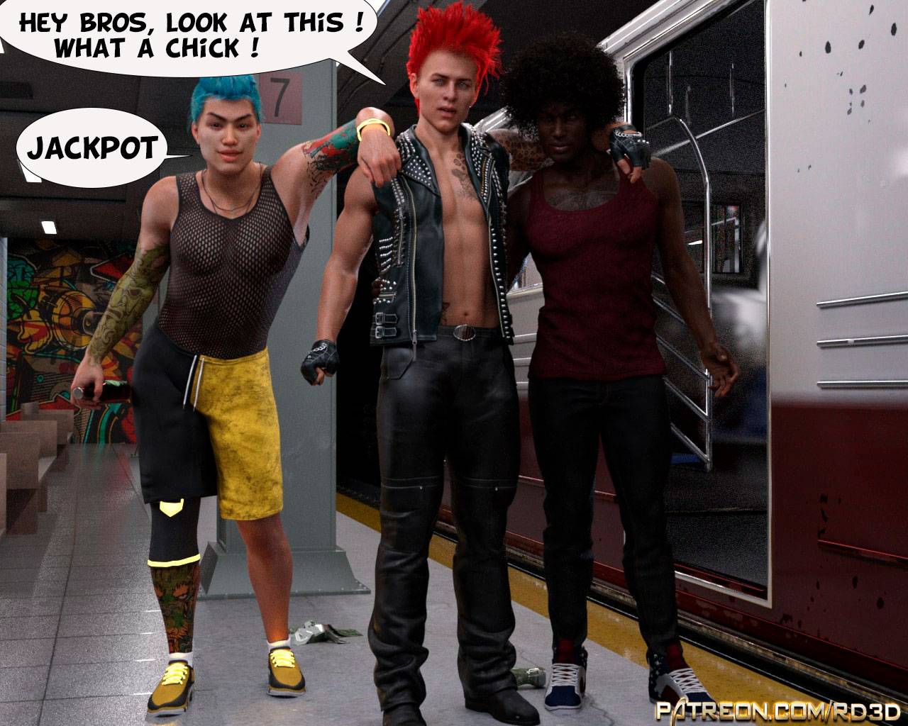 Lust Predators [Real-Deal 3D] - Chapter 3 — Page 6