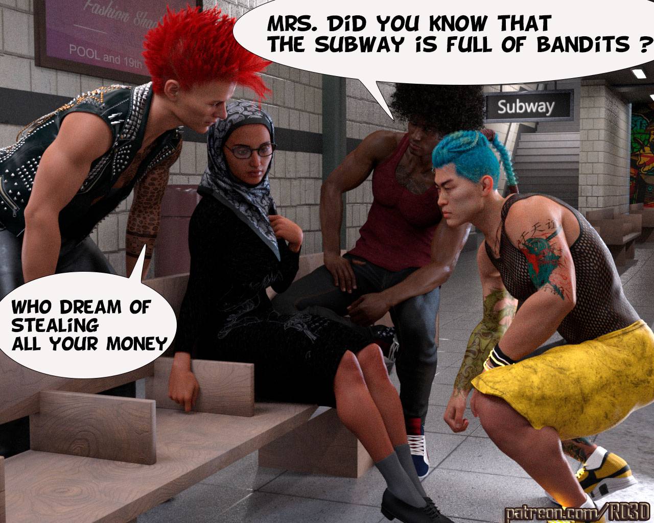 Lust Predators [Real-Deal 3D] - Chapter 3 — Page 8