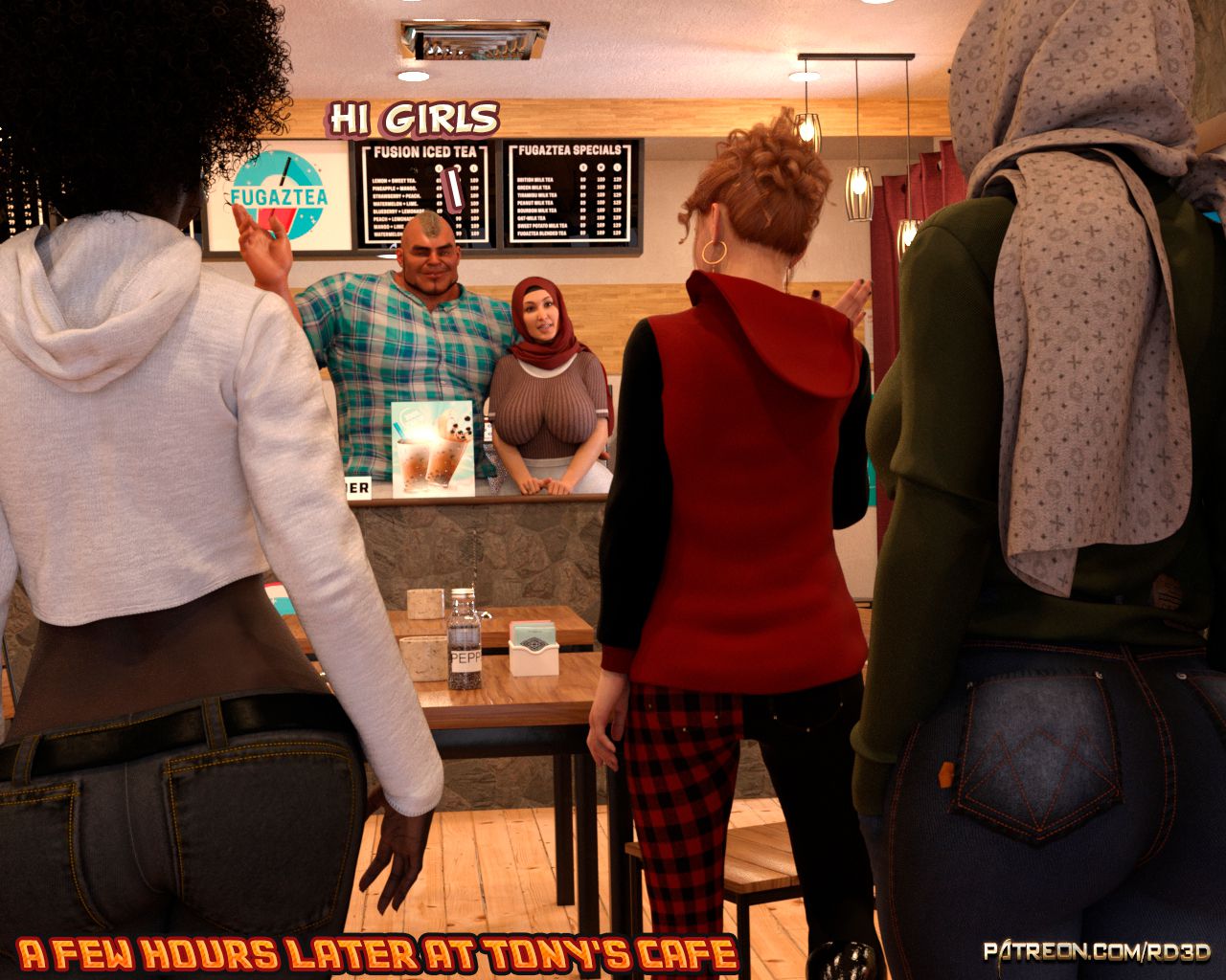 Lust Predators [Real-Deal 3D] - Chapter 0.3 — Page 8