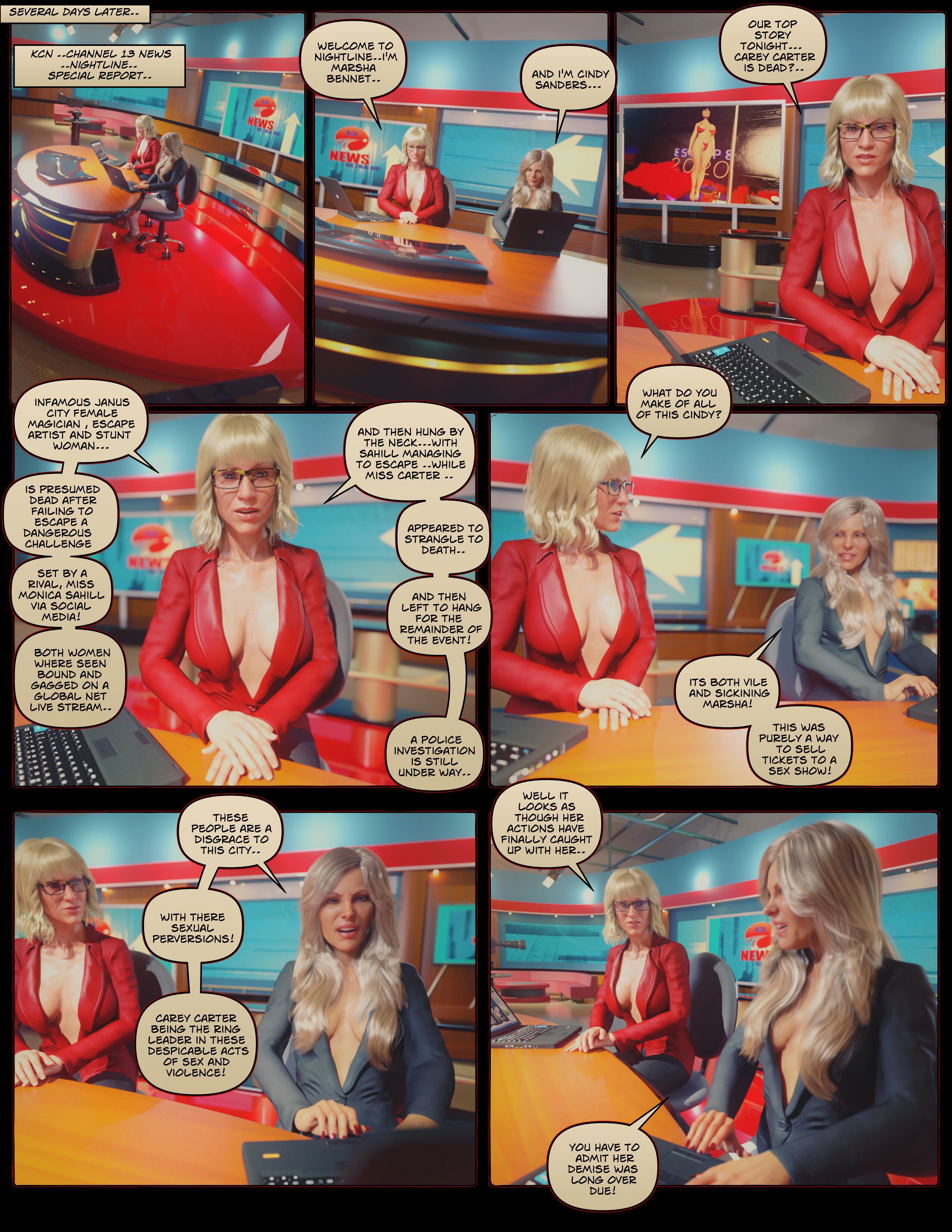 Carey – The Queen Of Escapes [Studio AD] - Chapter 47 — Page 21