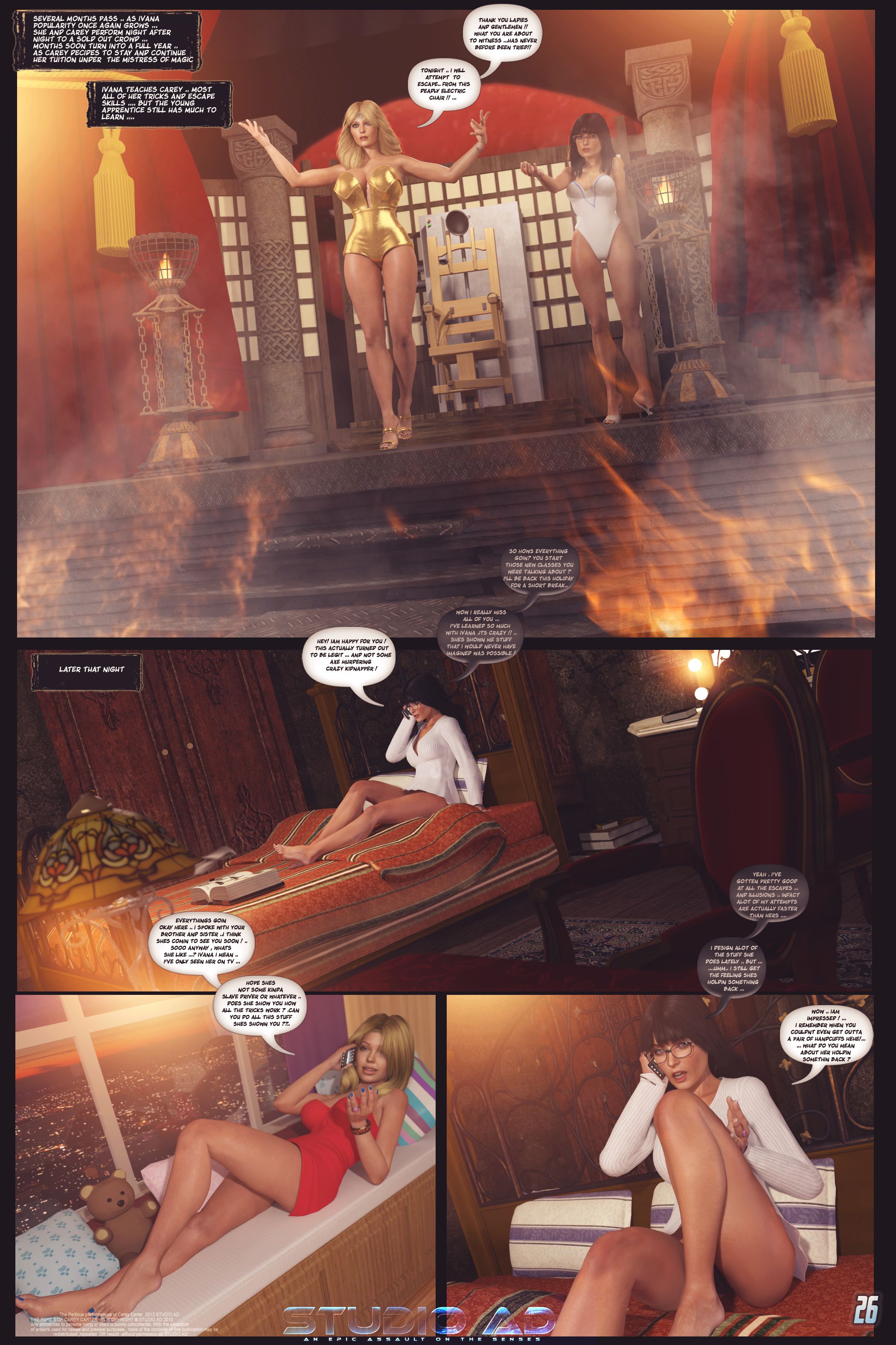 Carey – The Queen Of Escapes [Studio AD] - Chapter 36 — Page 27