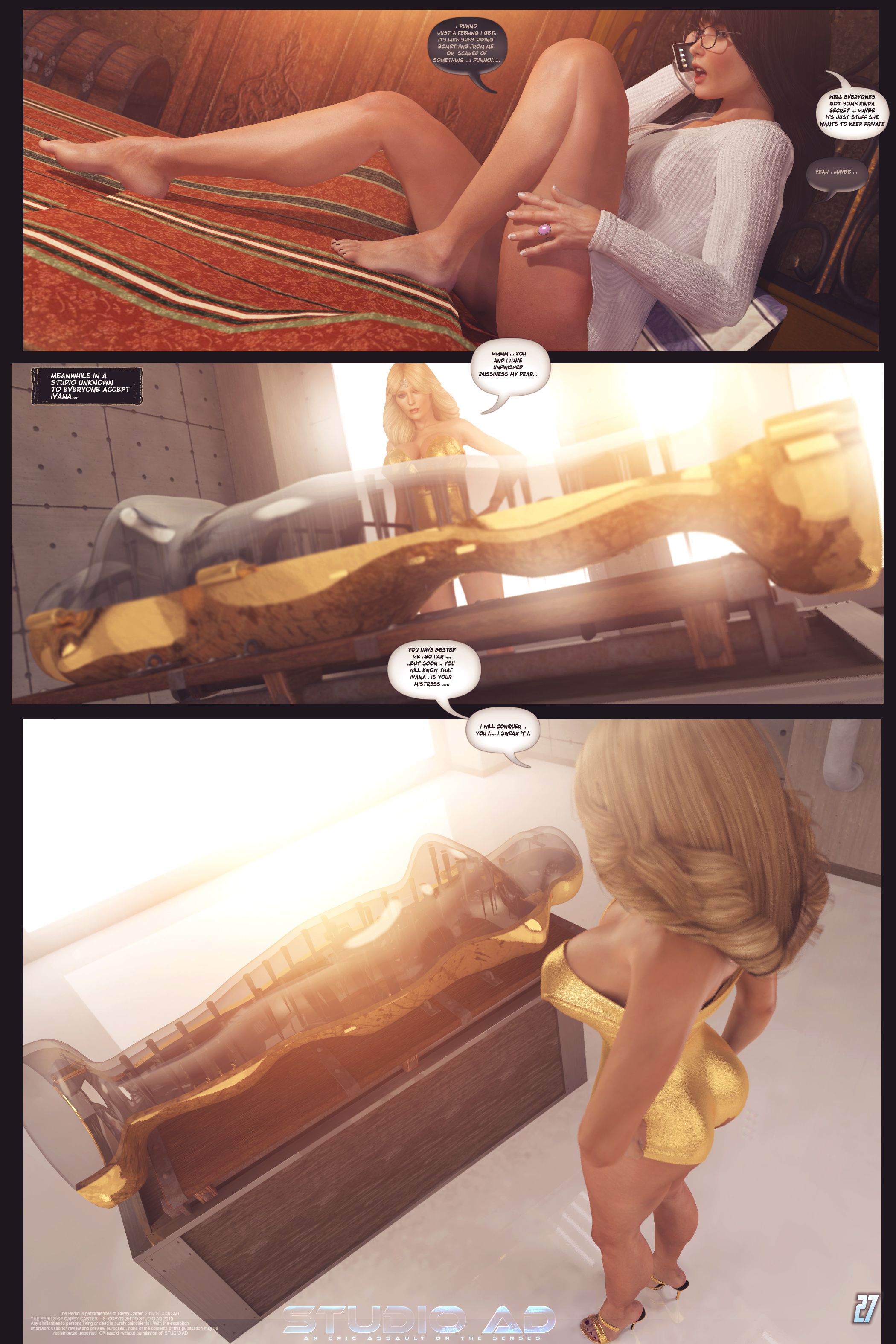 Carey – The Queen Of Escapes [Studio AD] - Chapter 36 — Page 28