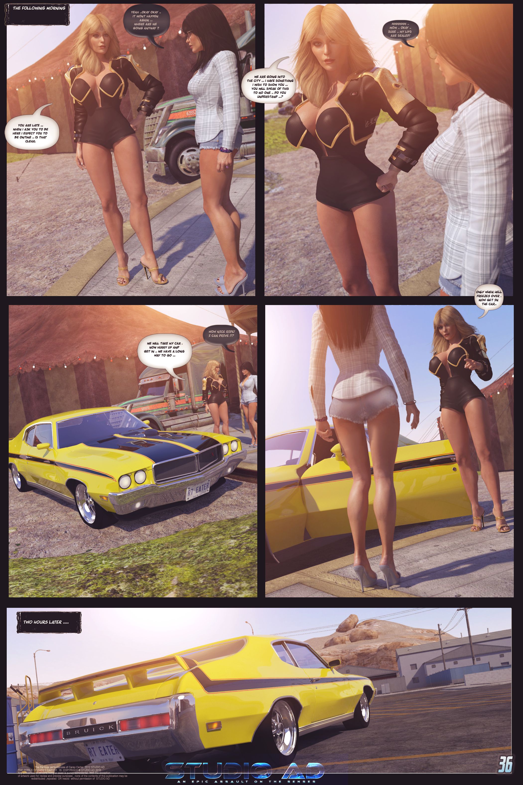 Carey – The Queen Of Escapes [Studio AD] - Chapter 36 — Page 36