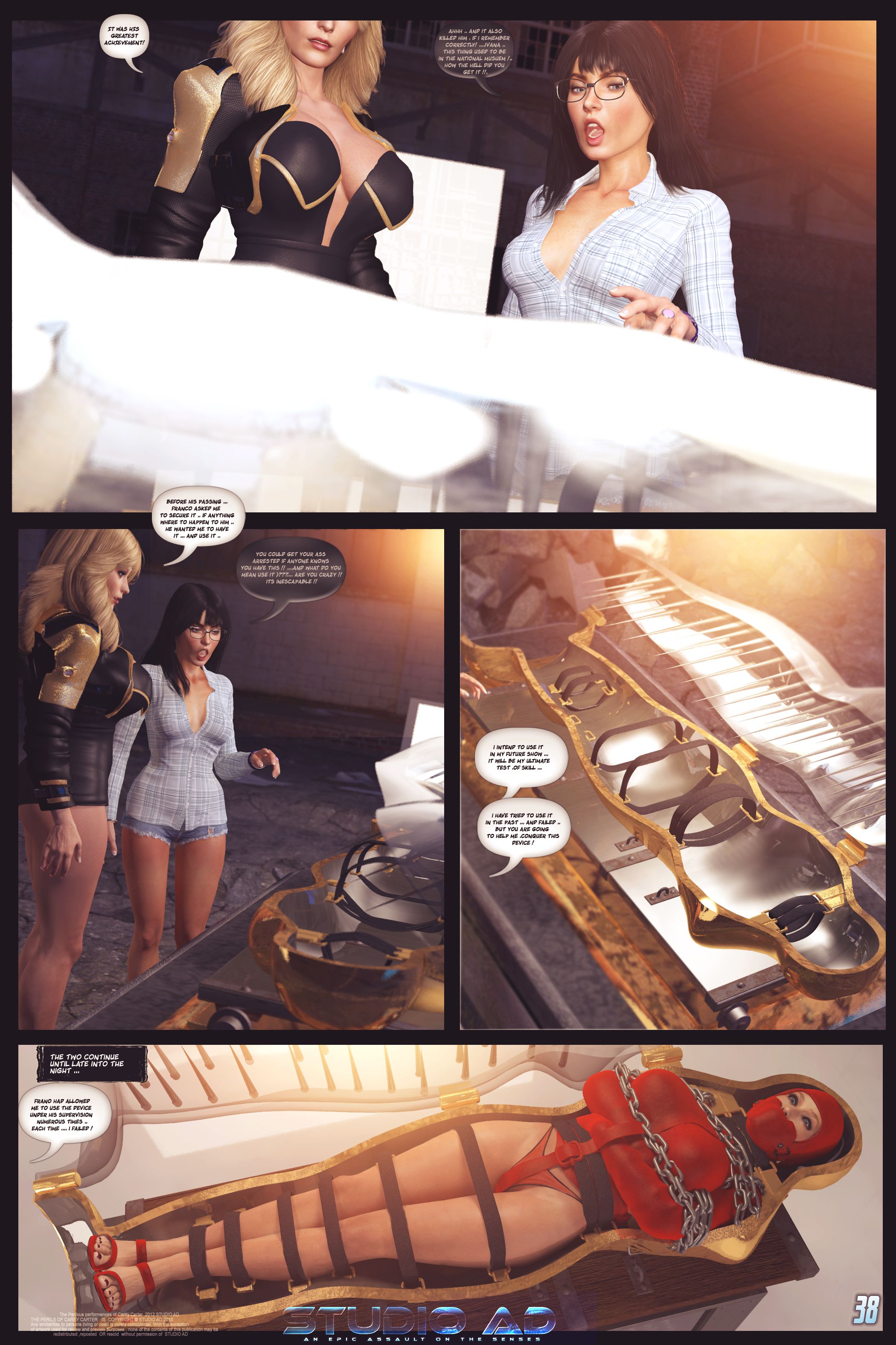 Carey – The Queen Of Escapes [Studio AD] - Chapter 36 — Page 38