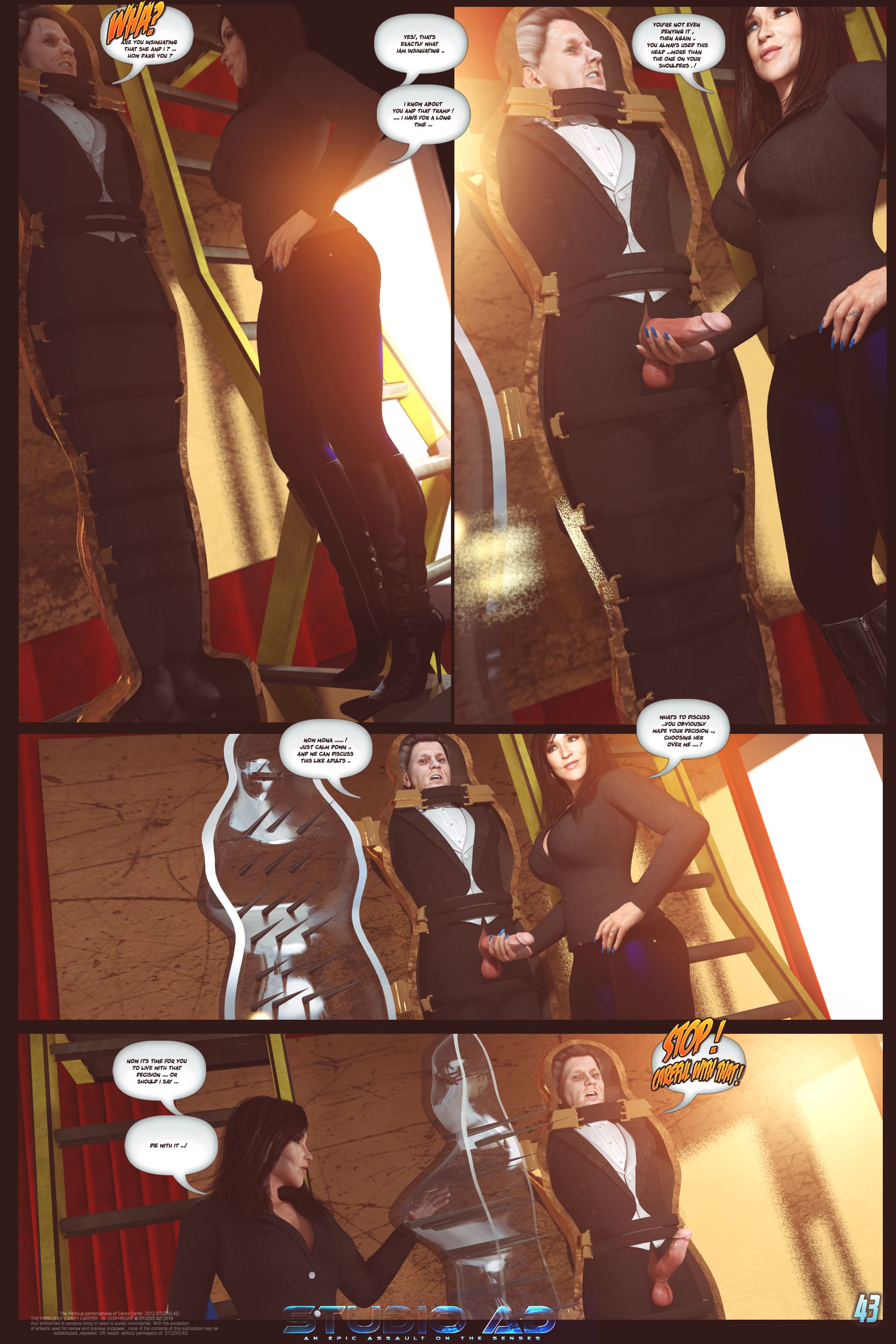 Carey – The Queen Of Escapes [Studio AD] - Chapter 36 — Page 43