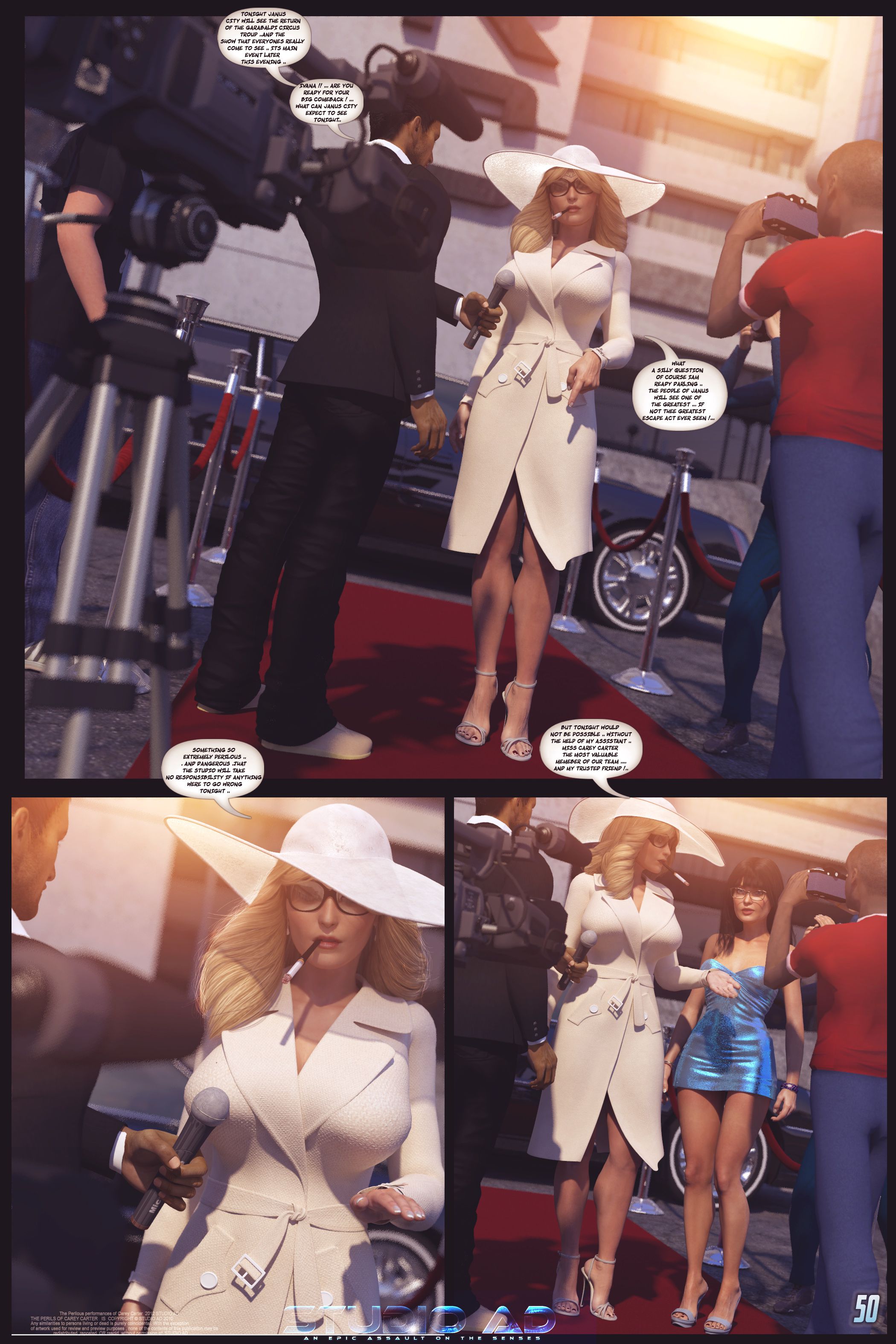 Carey – The Queen Of Escapes [Studio AD] - Chapter 36 — Page 50