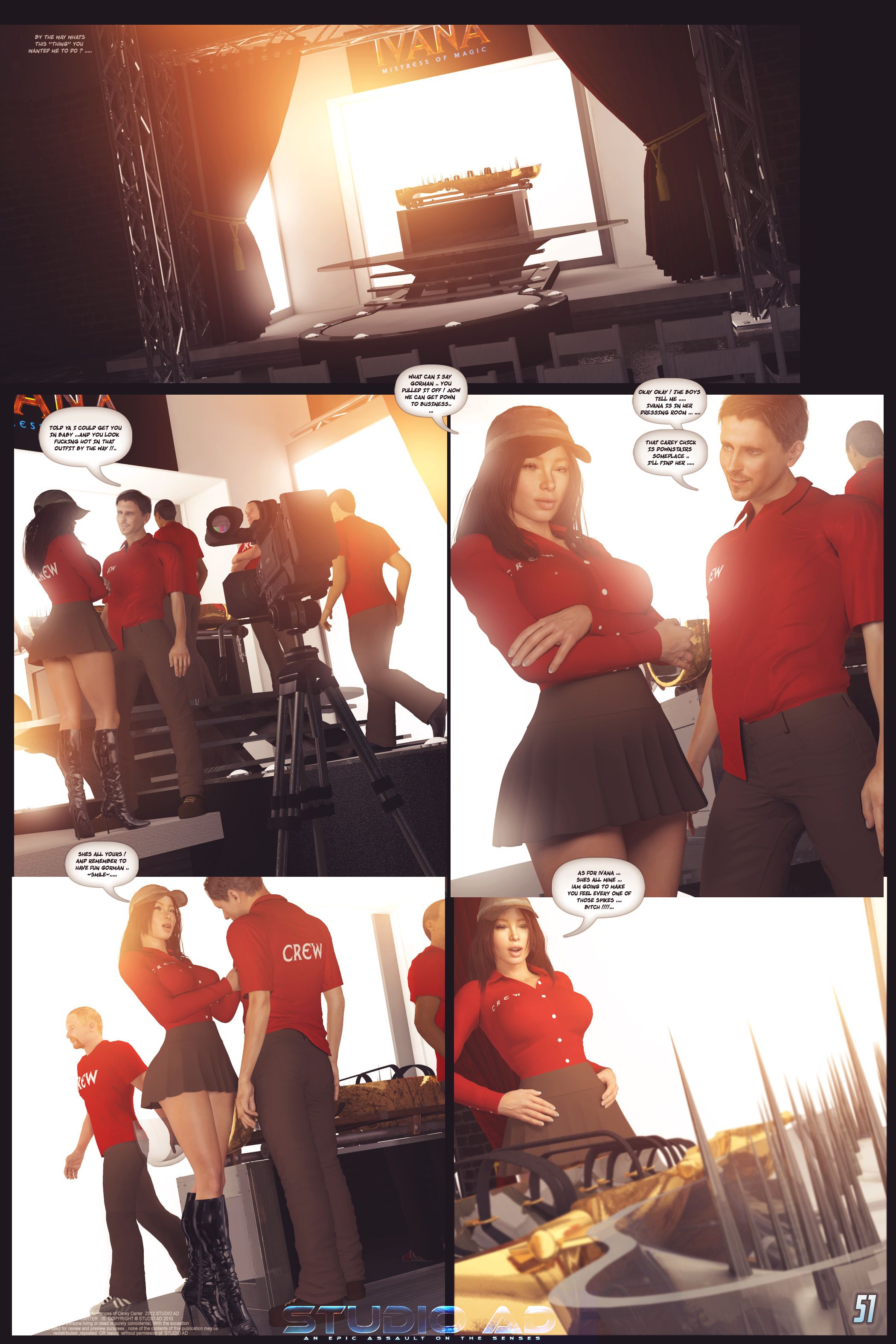 Carey – The Queen Of Escapes [Studio AD] - Chapter 36 — Page 51