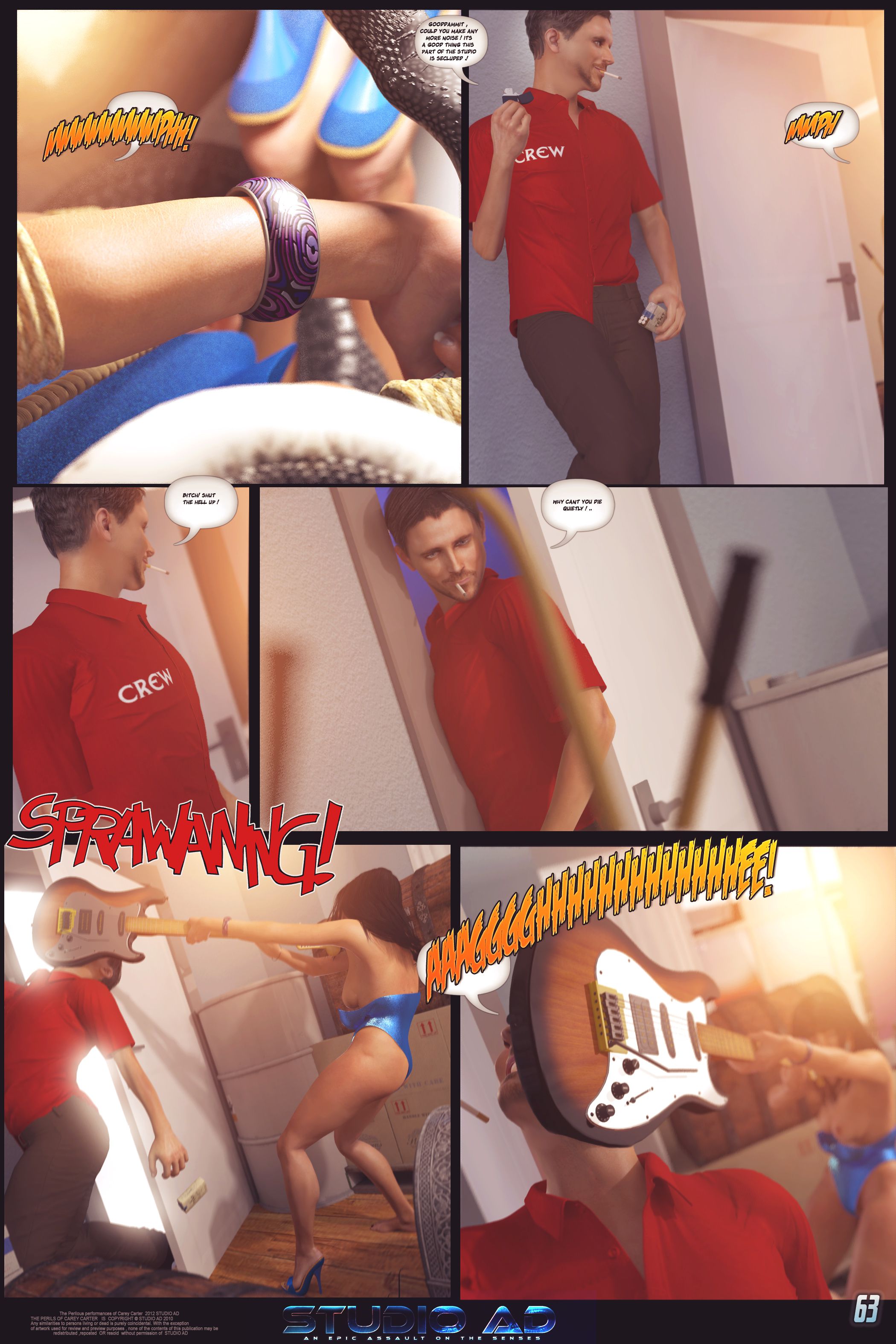 Carey – The Queen Of Escapes [Studio AD] - Chapter 36 — Page 63