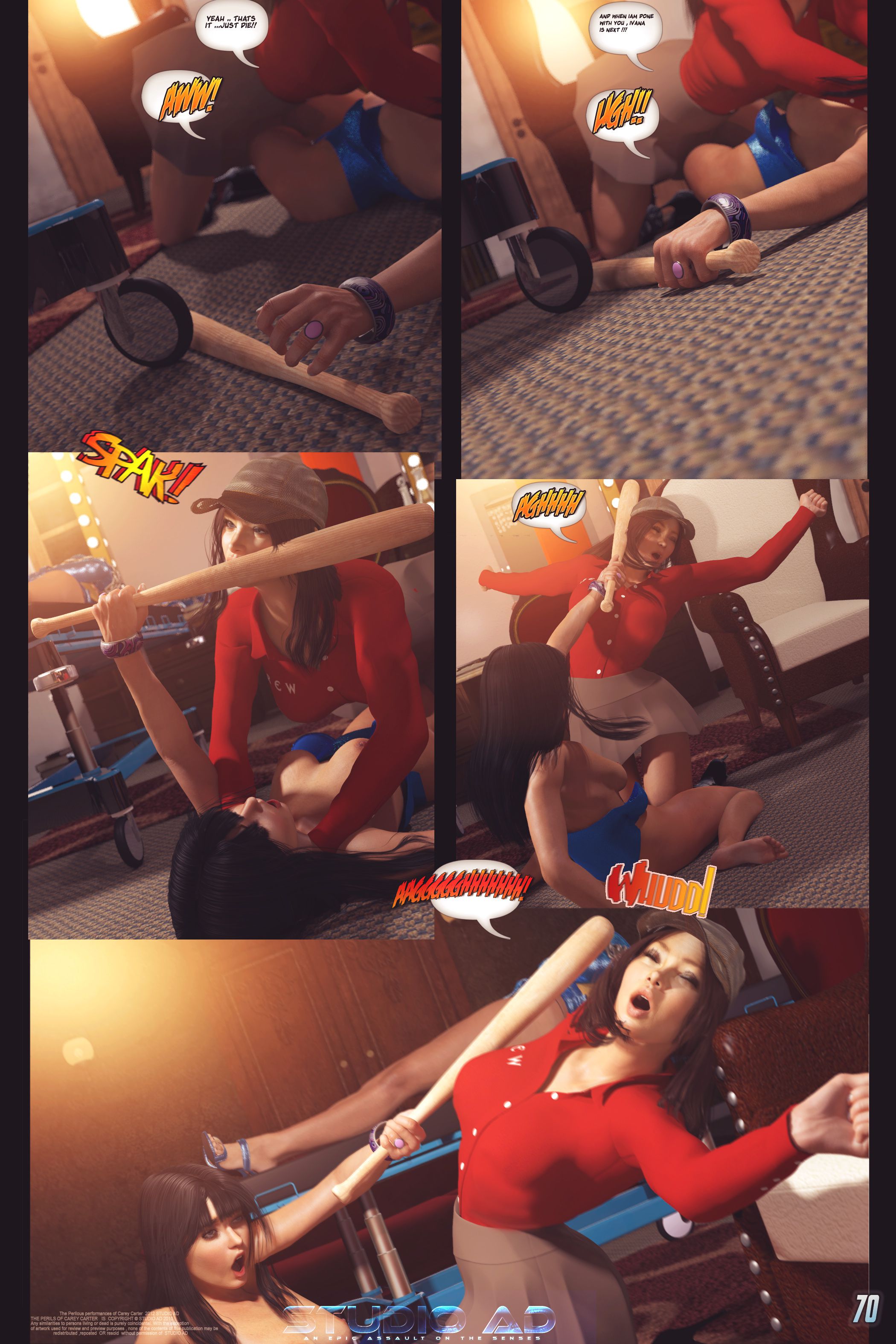 Carey – The Queen Of Escapes [Studio AD] - Chapter 36 — Page 70