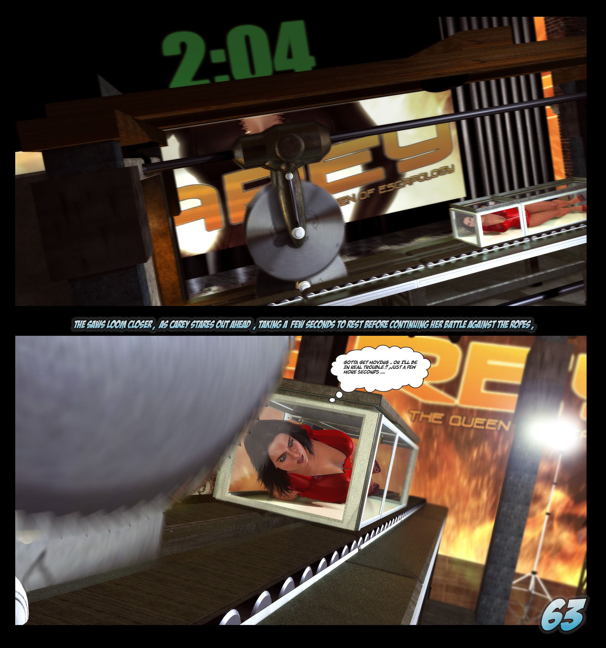 Carey – The Queen Of Escapes [Studio AD] - Chapter 26 — Page 64