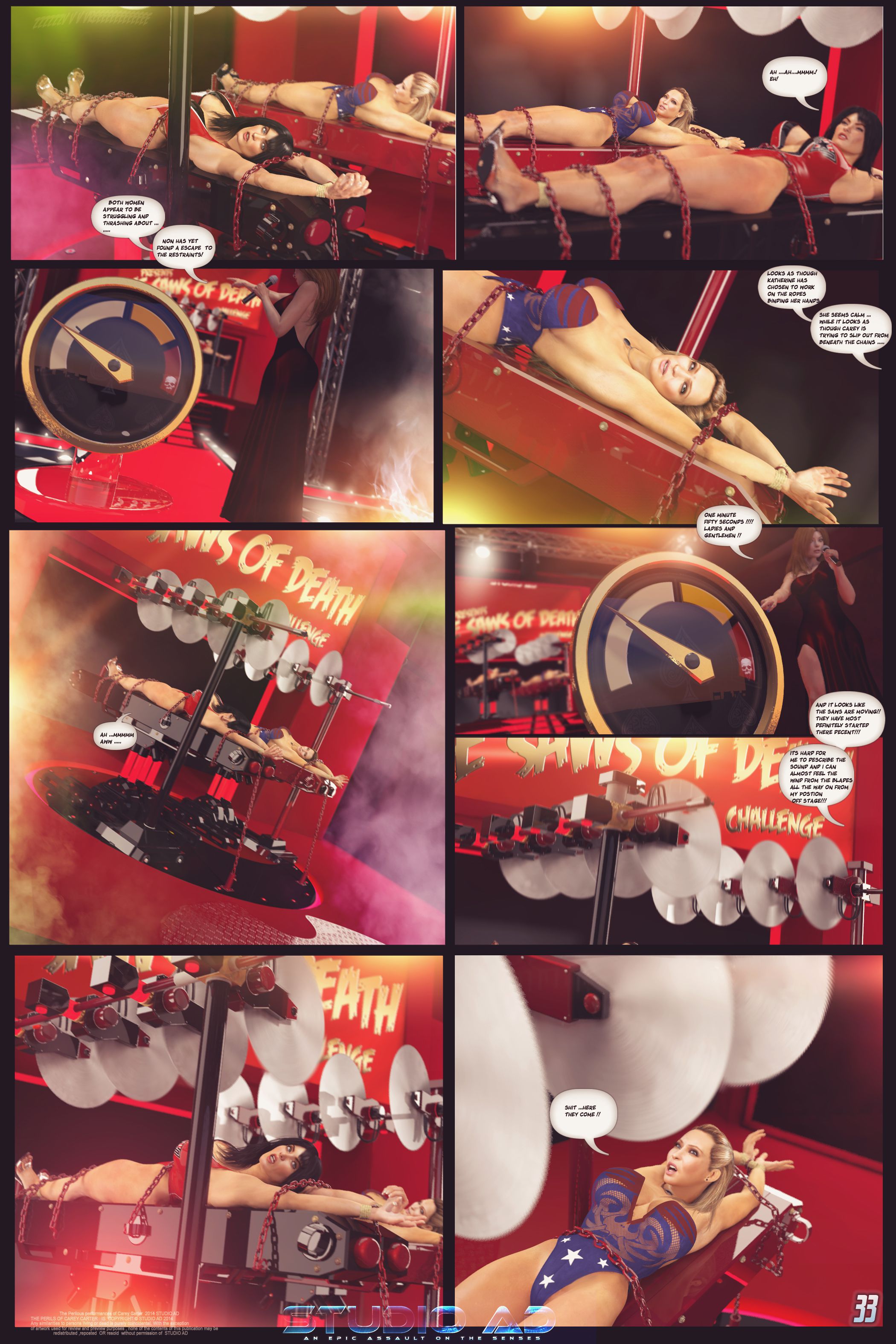 Carey – The Queen Of Escapes [Studio AD] - Chapter 34 — Page 37