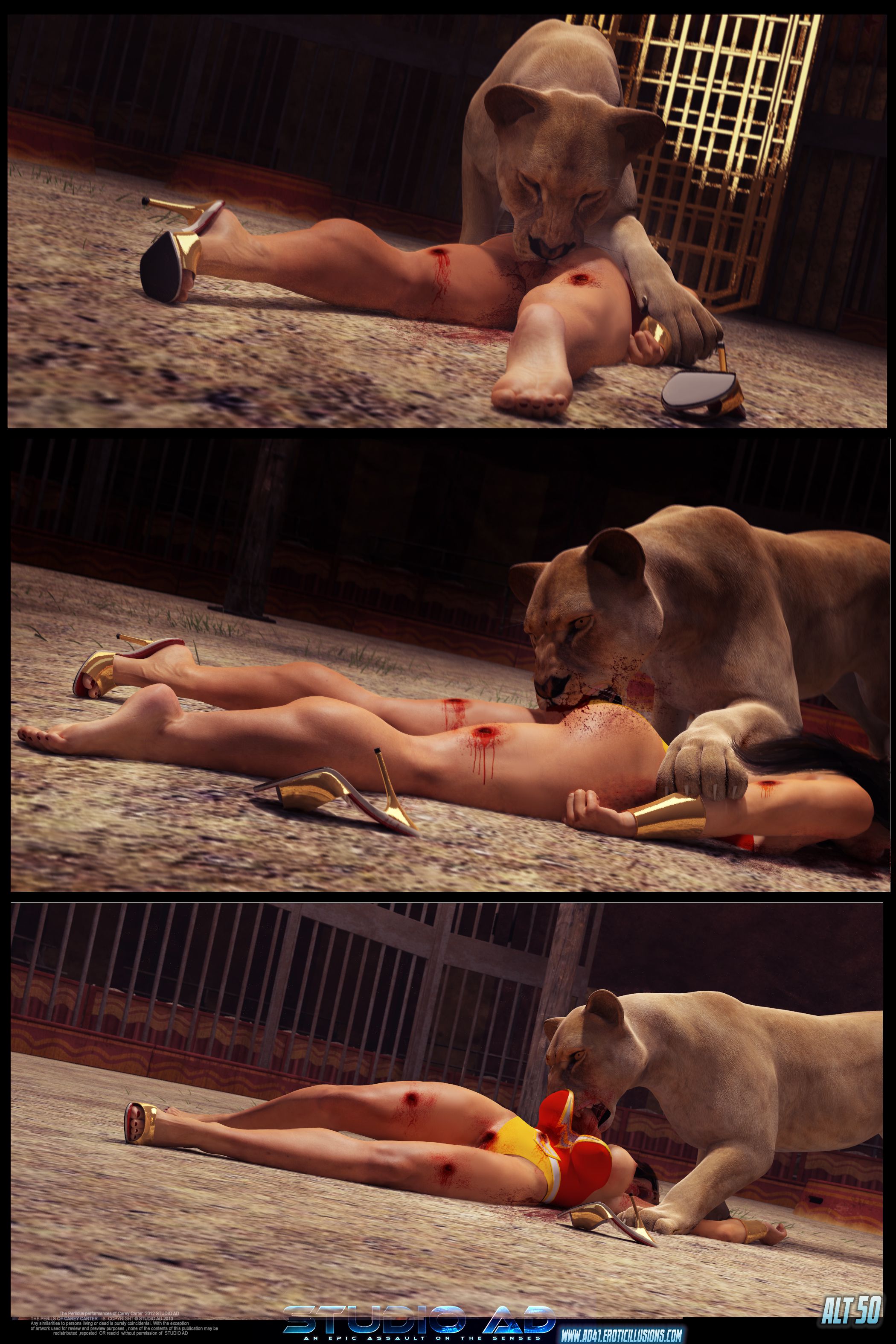 Carey – The Queen Of Escapes [Studio AD] - Chapter 34 — Page 54