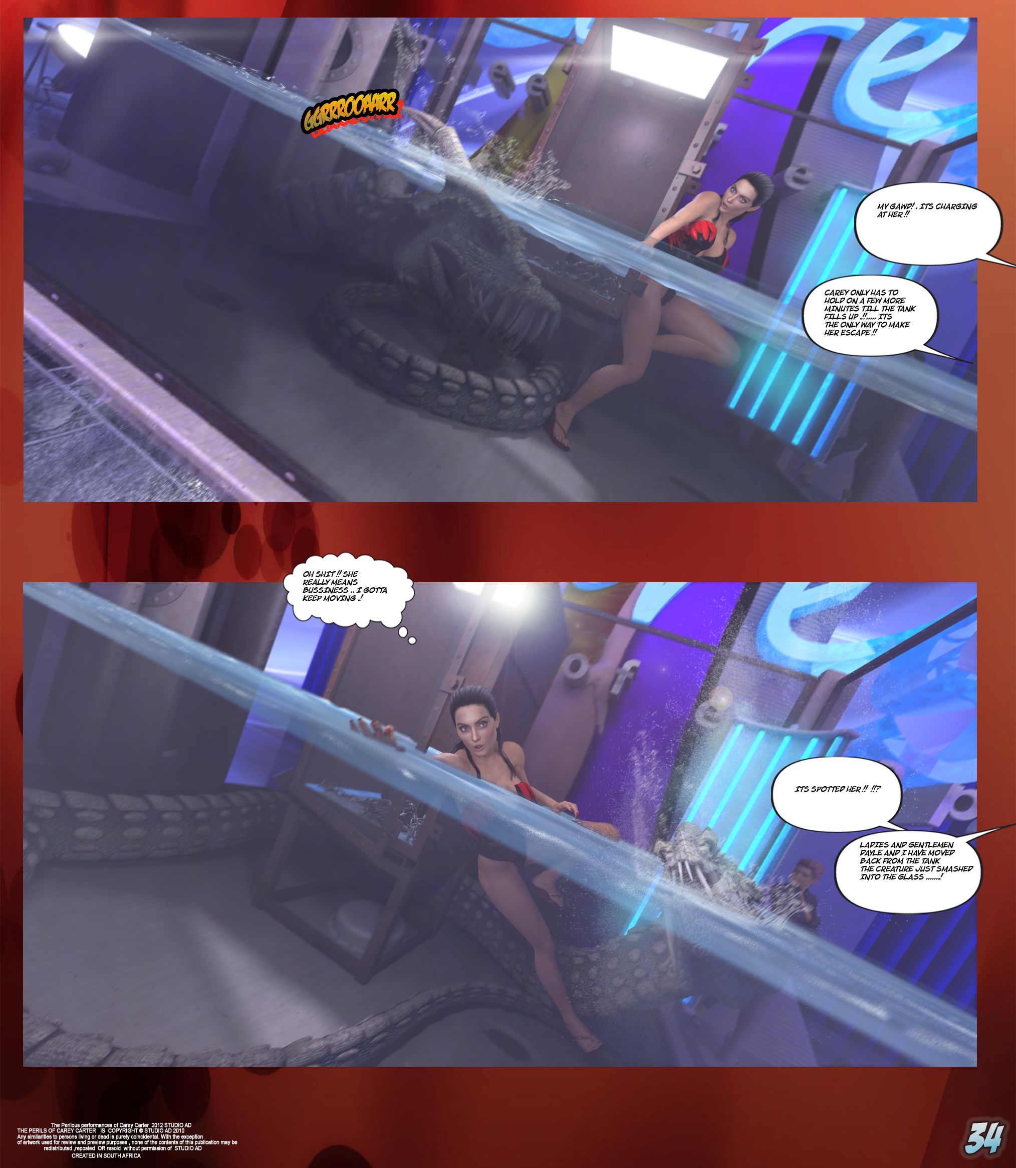 Carey – The Queen Of Escapes [Studio AD] - Chapter 29 — Page 35