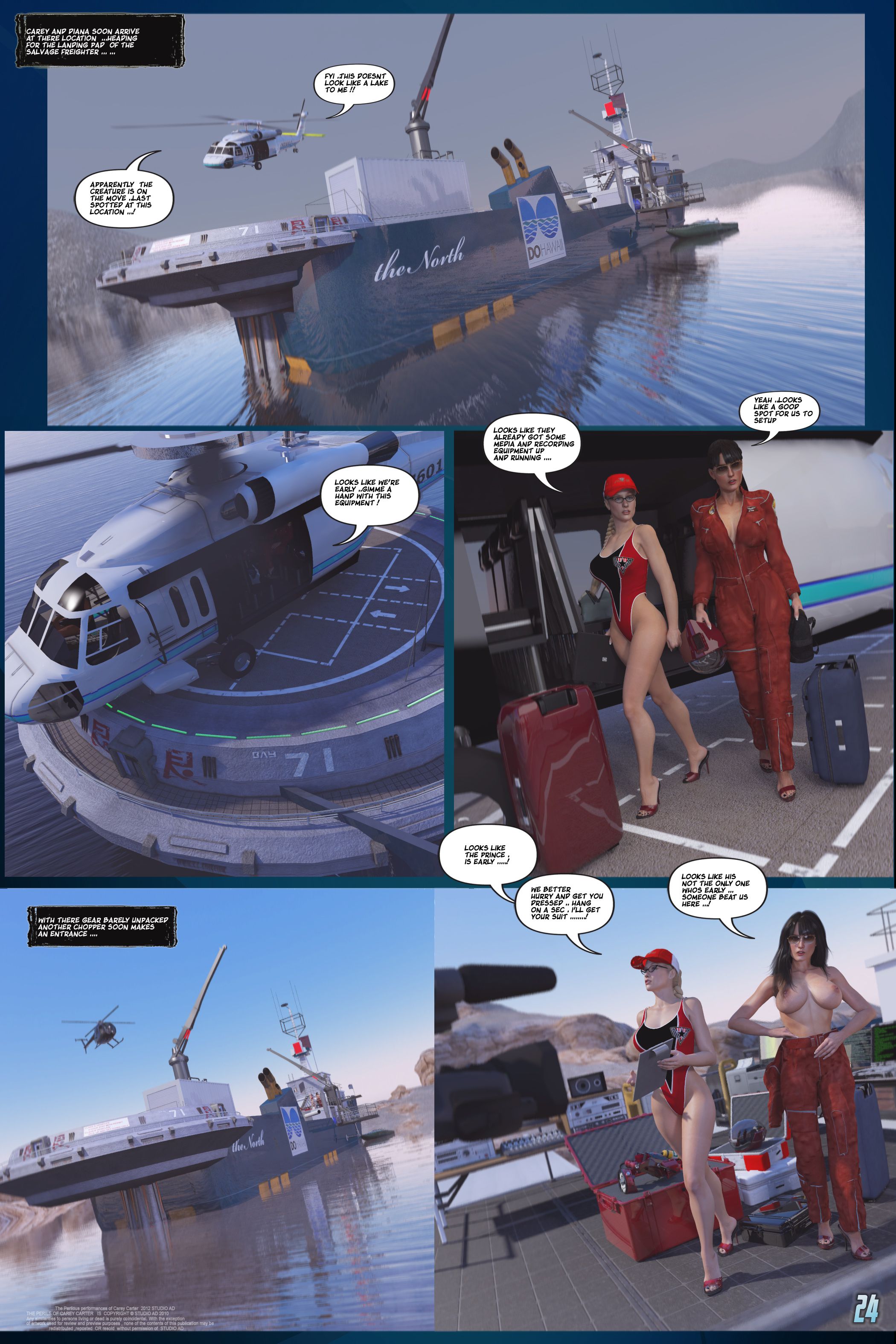 Carey – The Queen Of Escapes [Studio AD] - Chapter 33 — Page 25