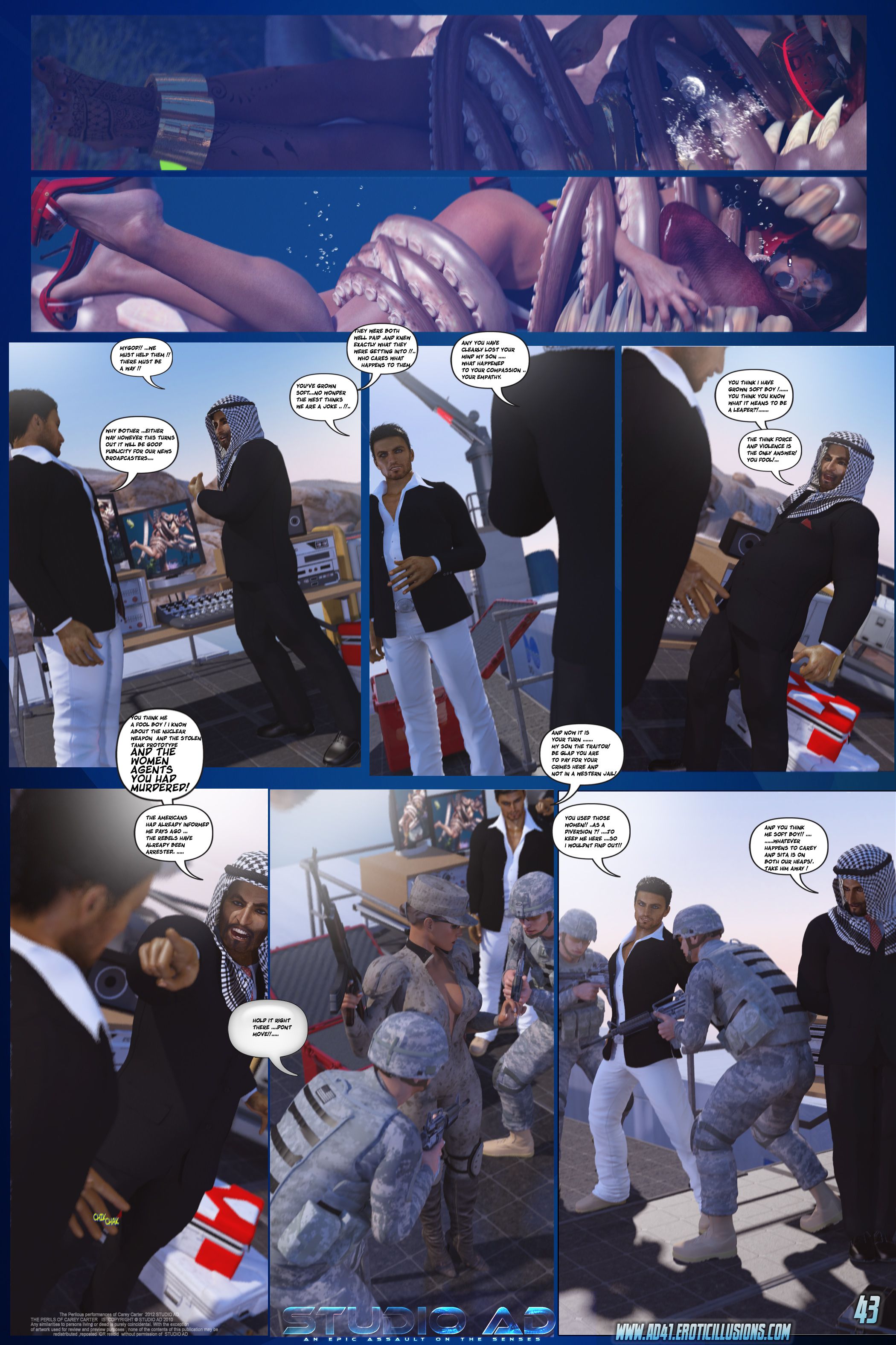 Carey – The Queen Of Escapes [Studio AD] - Chapter 33 — Page 44