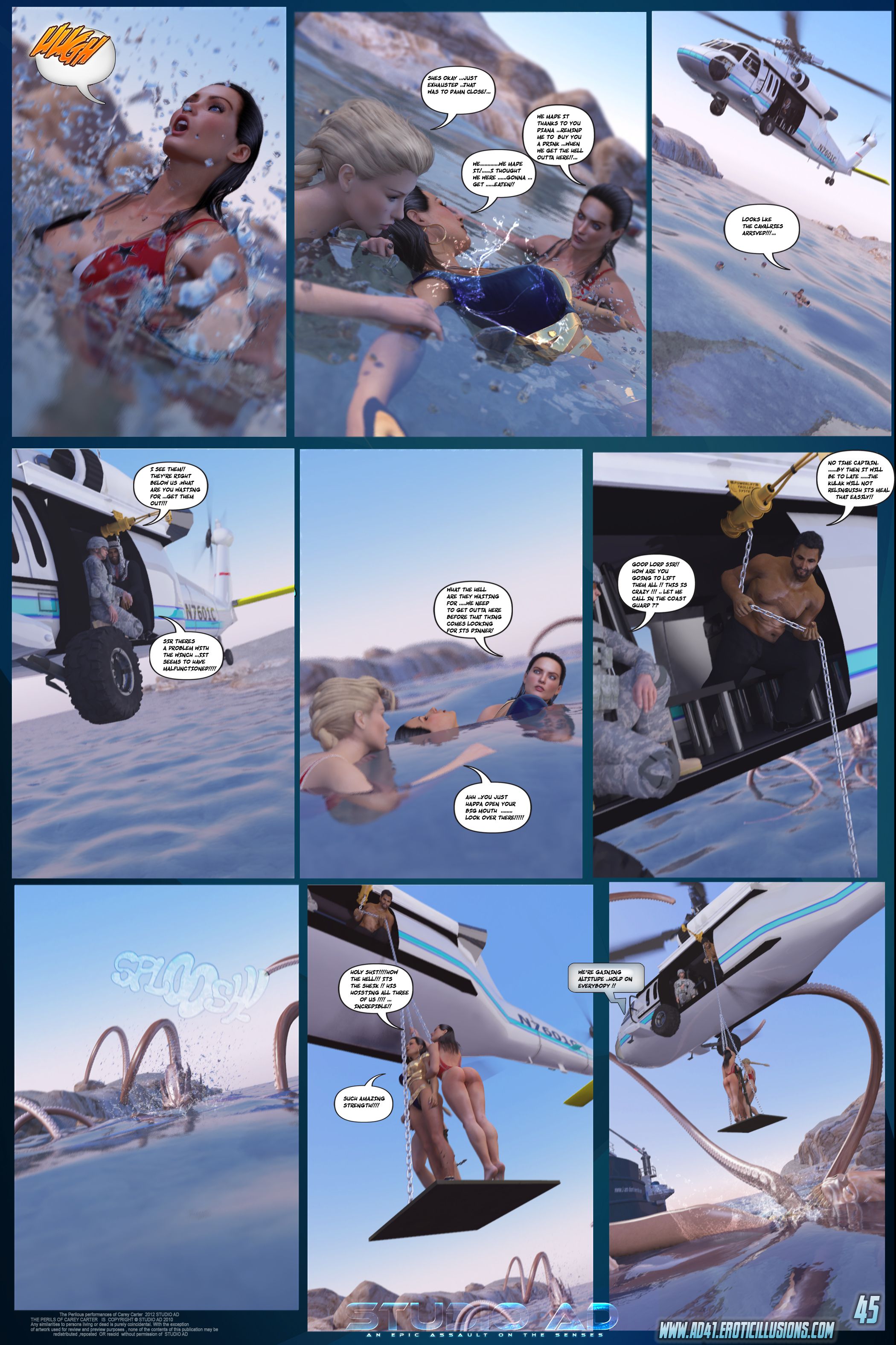 Carey – The Queen Of Escapes [Studio AD] - Chapter 33 — Page 46