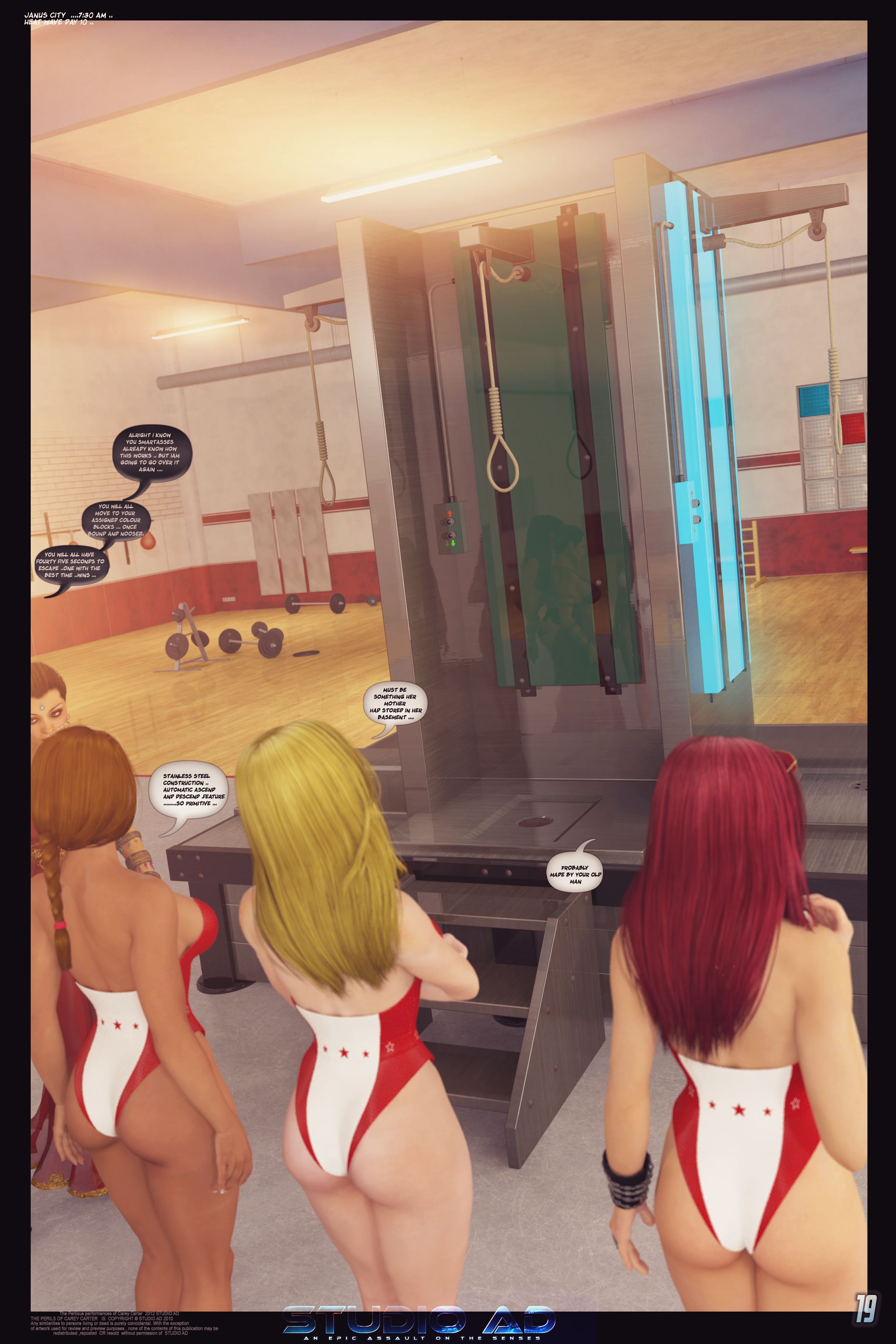 Carey – The Queen Of Escapes [Studio AD] - Chapter 35 — Page 21