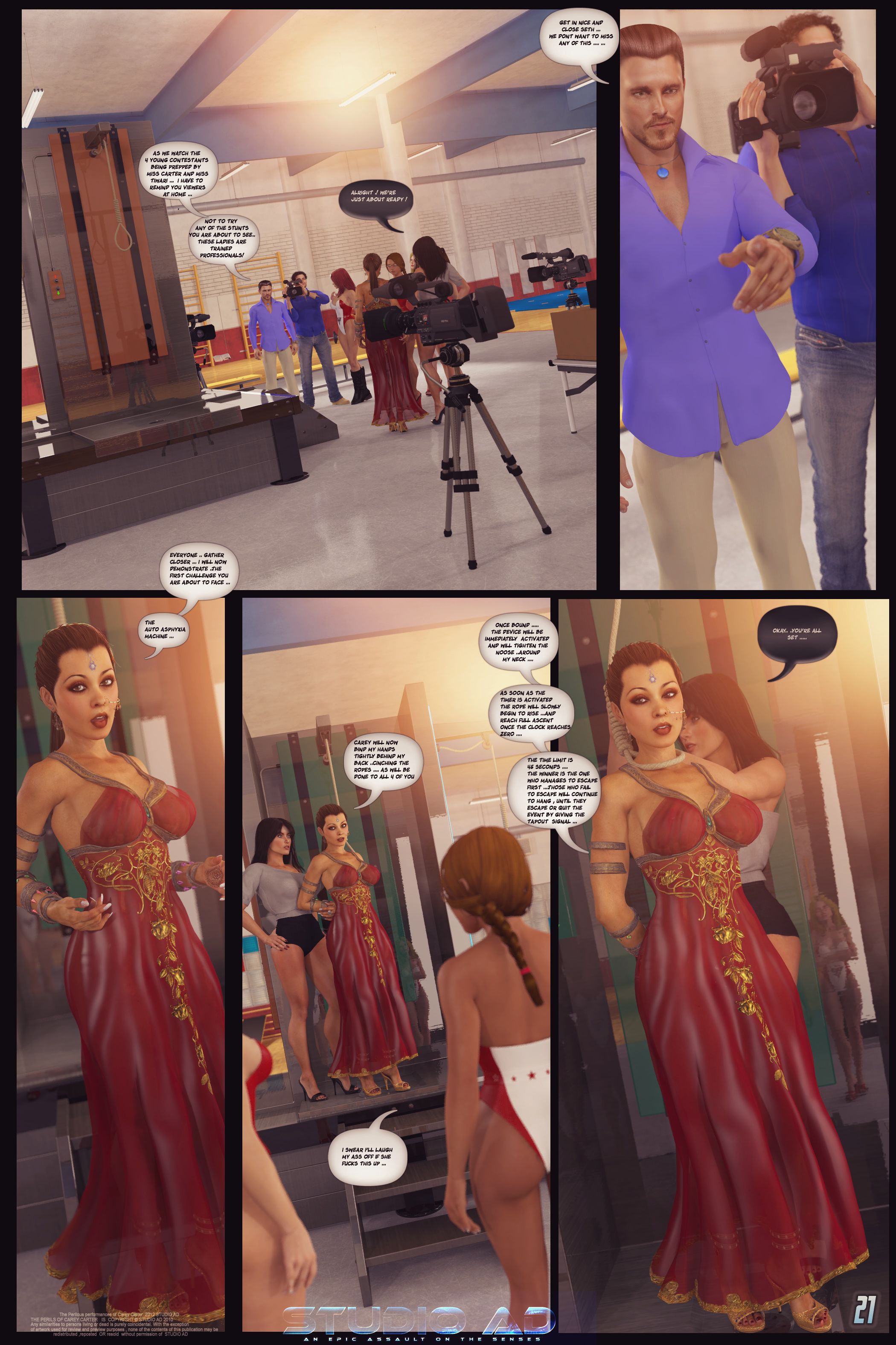 Carey – The Queen Of Escapes [Studio AD] - Chapter 35 — Page 23