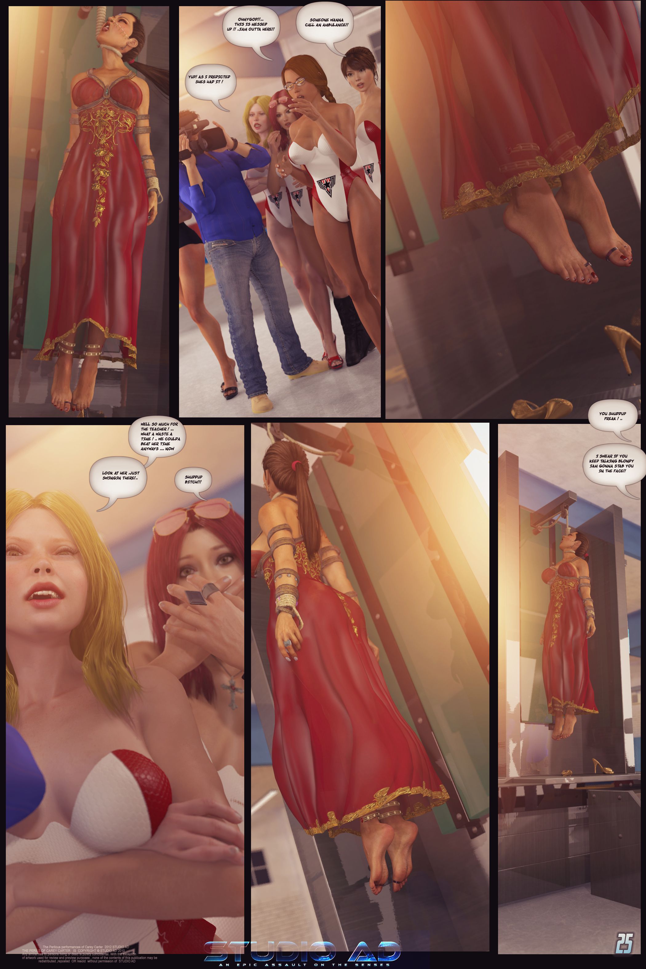 Carey – The Queen Of Escapes [Studio AD] - Chapter 35 — Page 27