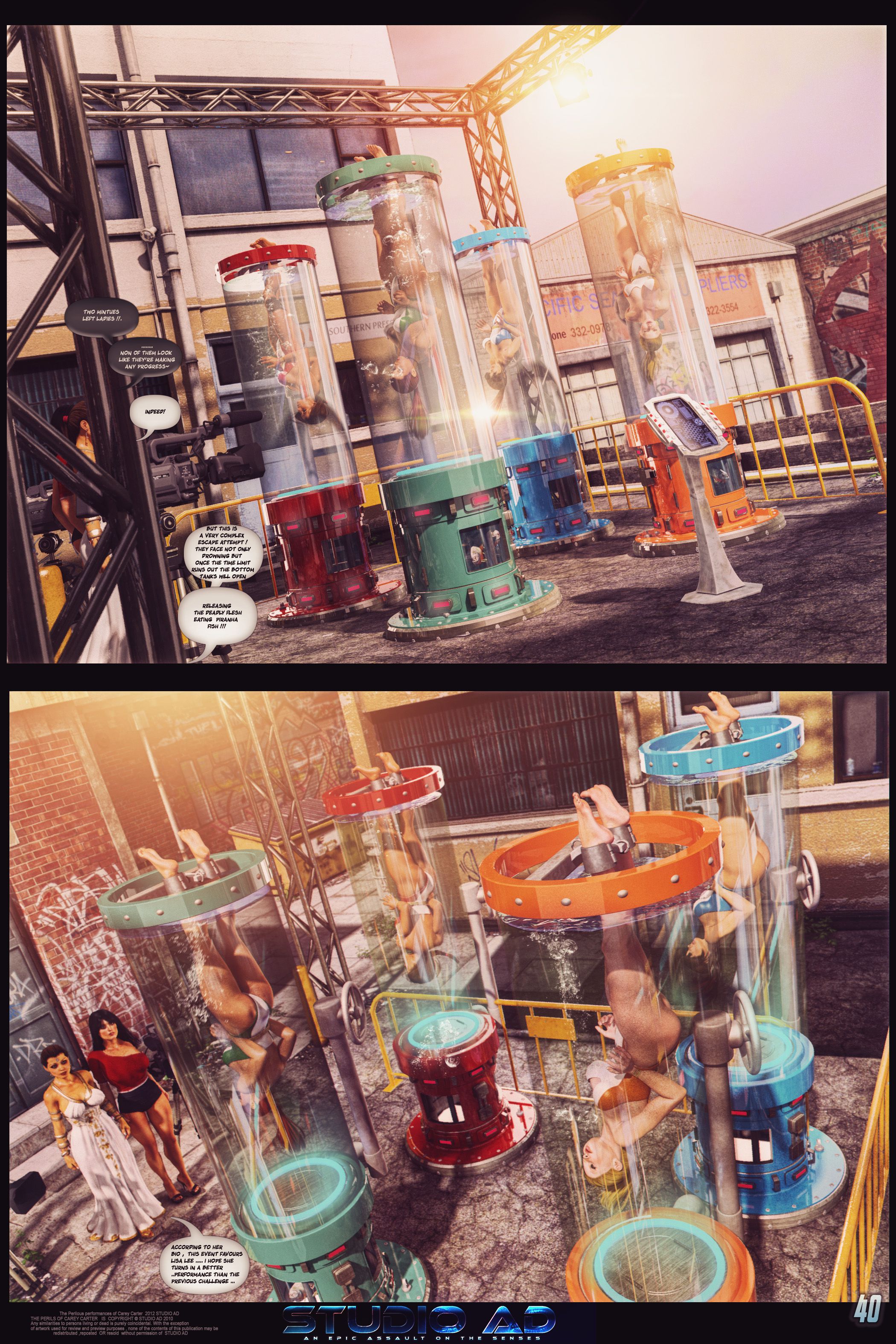 Carey – The Queen Of Escapes [Studio AD] - Chapter 35 — Page 42