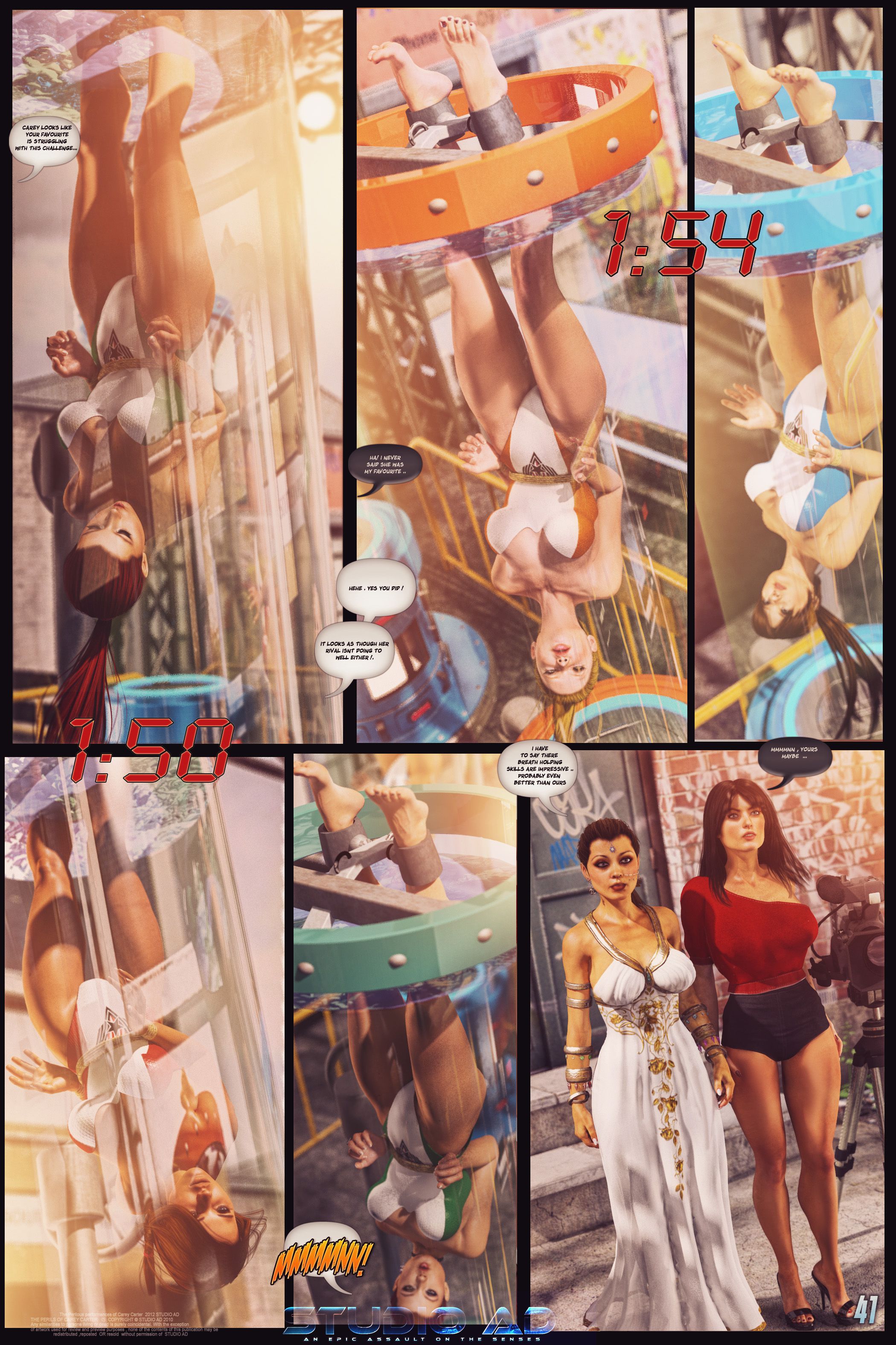 Carey – The Queen Of Escapes [Studio AD] - Chapter 35 — Page 43