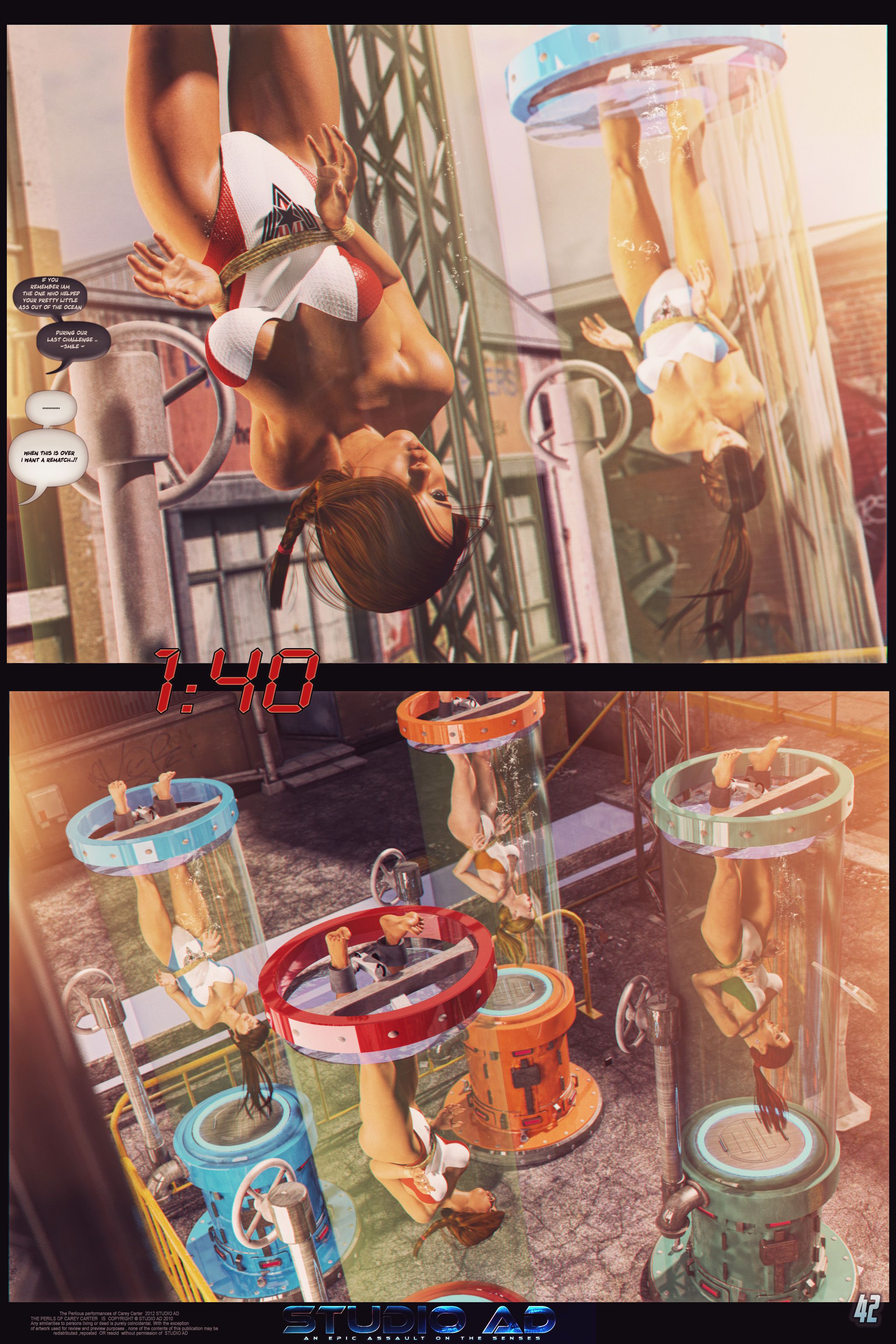 Carey – The Queen Of Escapes [Studio AD] - Chapter 35 — Page 44