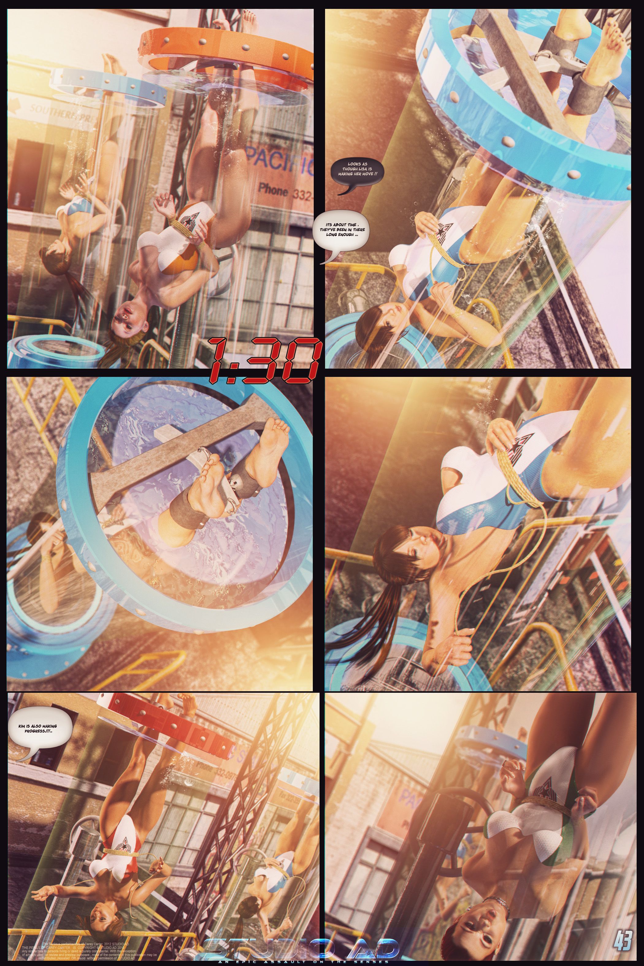 Carey – The Queen Of Escapes [Studio AD] - Chapter 35 — Page 45