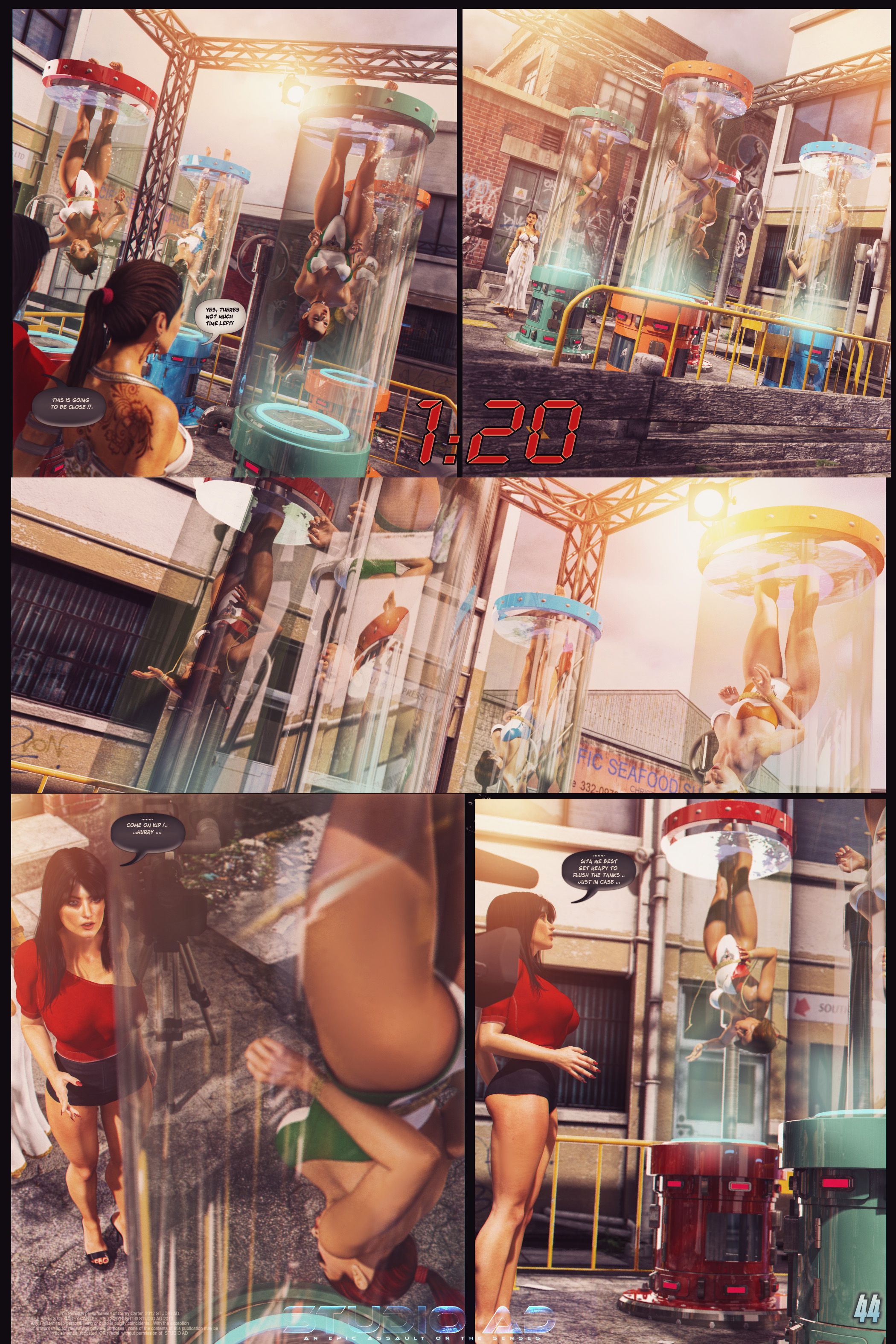 Carey – The Queen Of Escapes [Studio AD] - Chapter 35 — Page 46