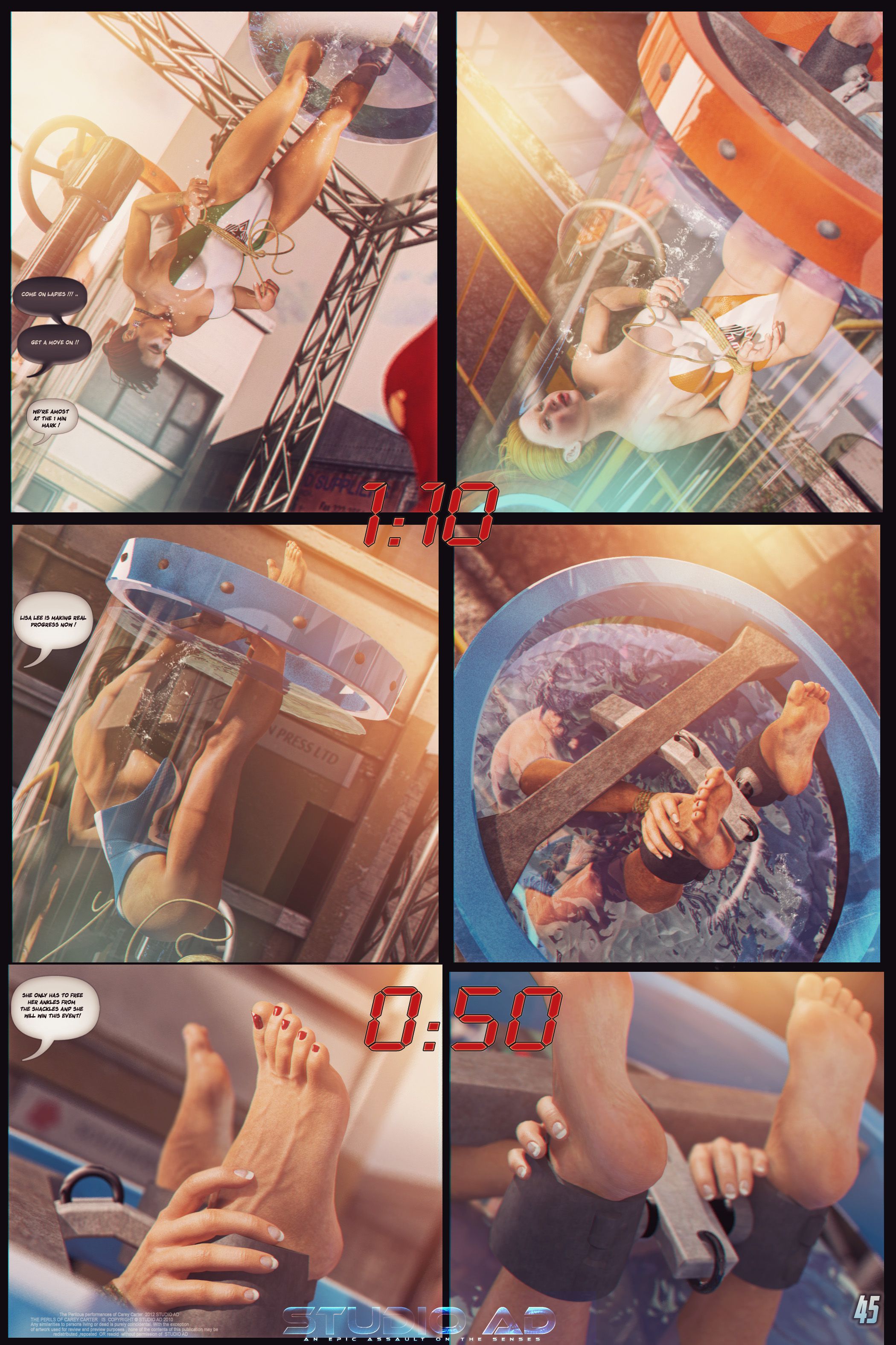 Carey – The Queen Of Escapes [Studio AD] - Chapter 35 — Page 47