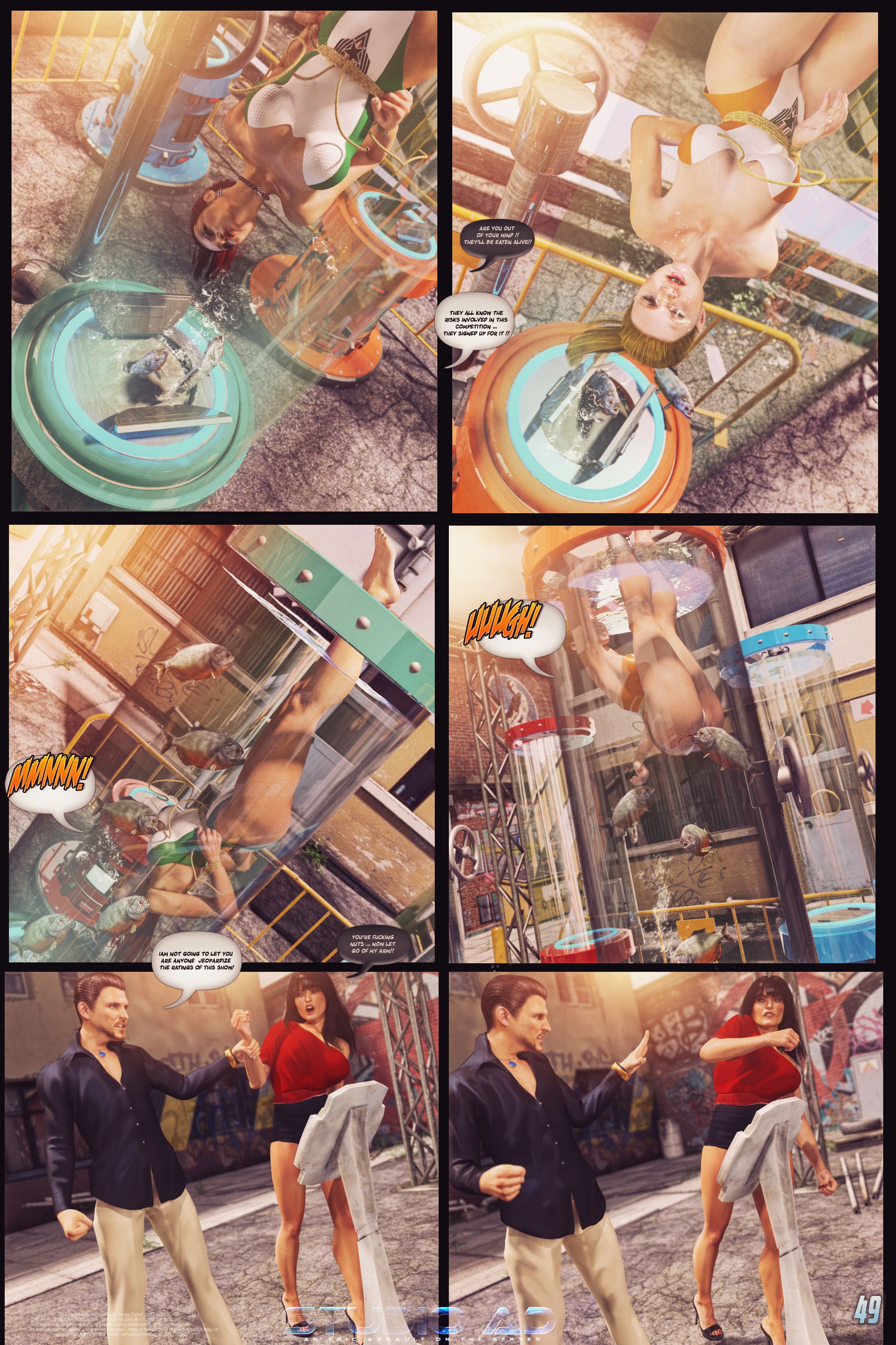 Carey – The Queen Of Escapes [Studio AD] - Chapter 35 — Page 51