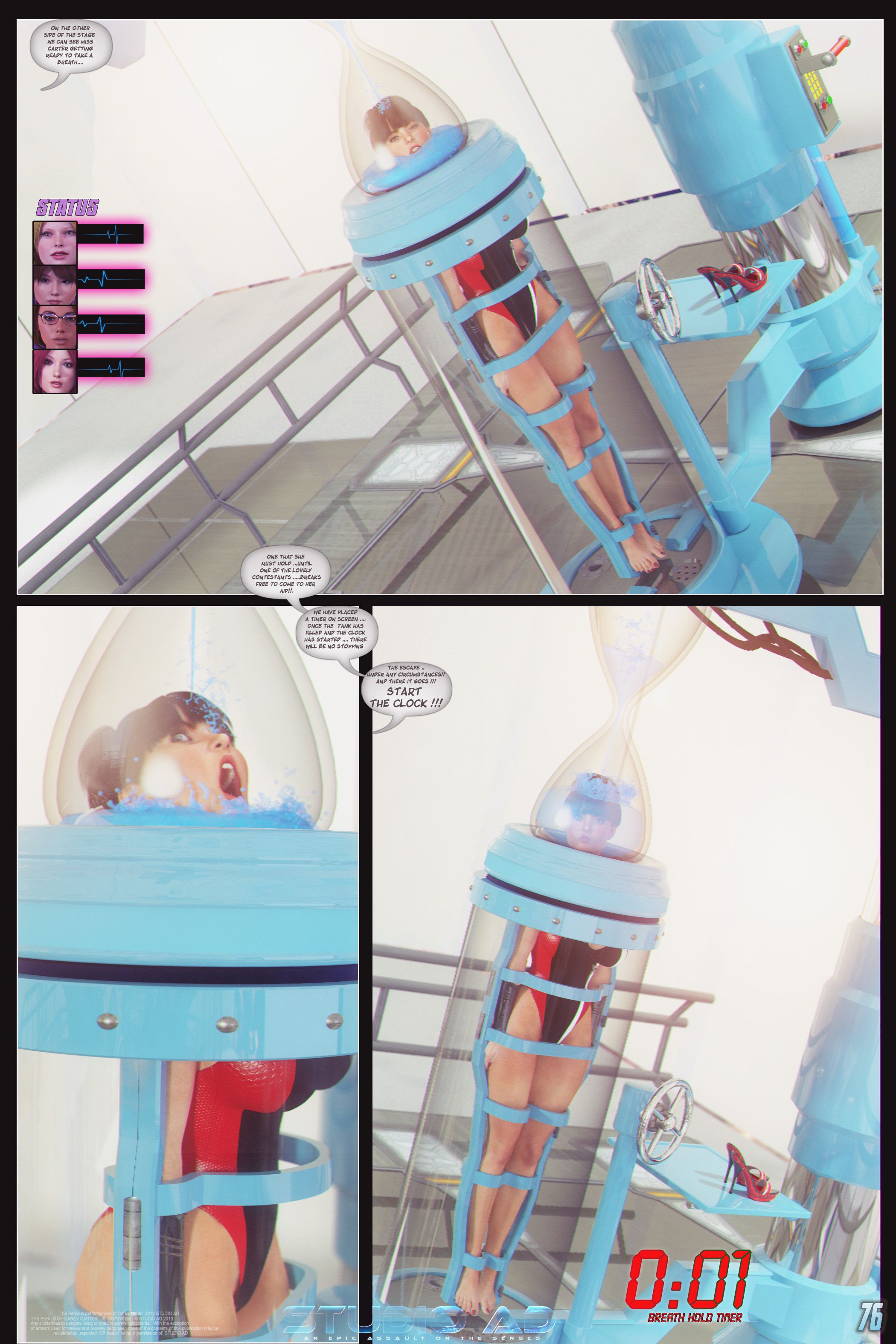 Carey – The Queen Of Escapes [Studio AD] - Chapter 35 — Page 78