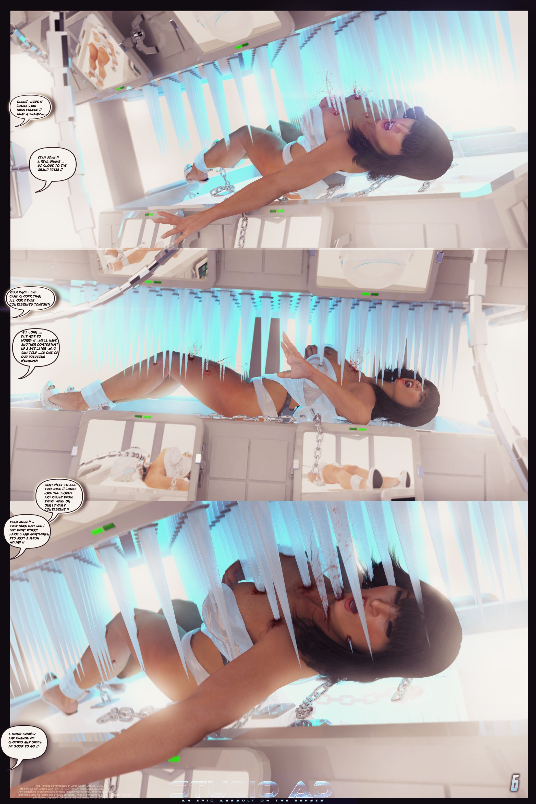 Carey – The Queen Of Escapes [Studio AD] - Chapter 35 — Page 8