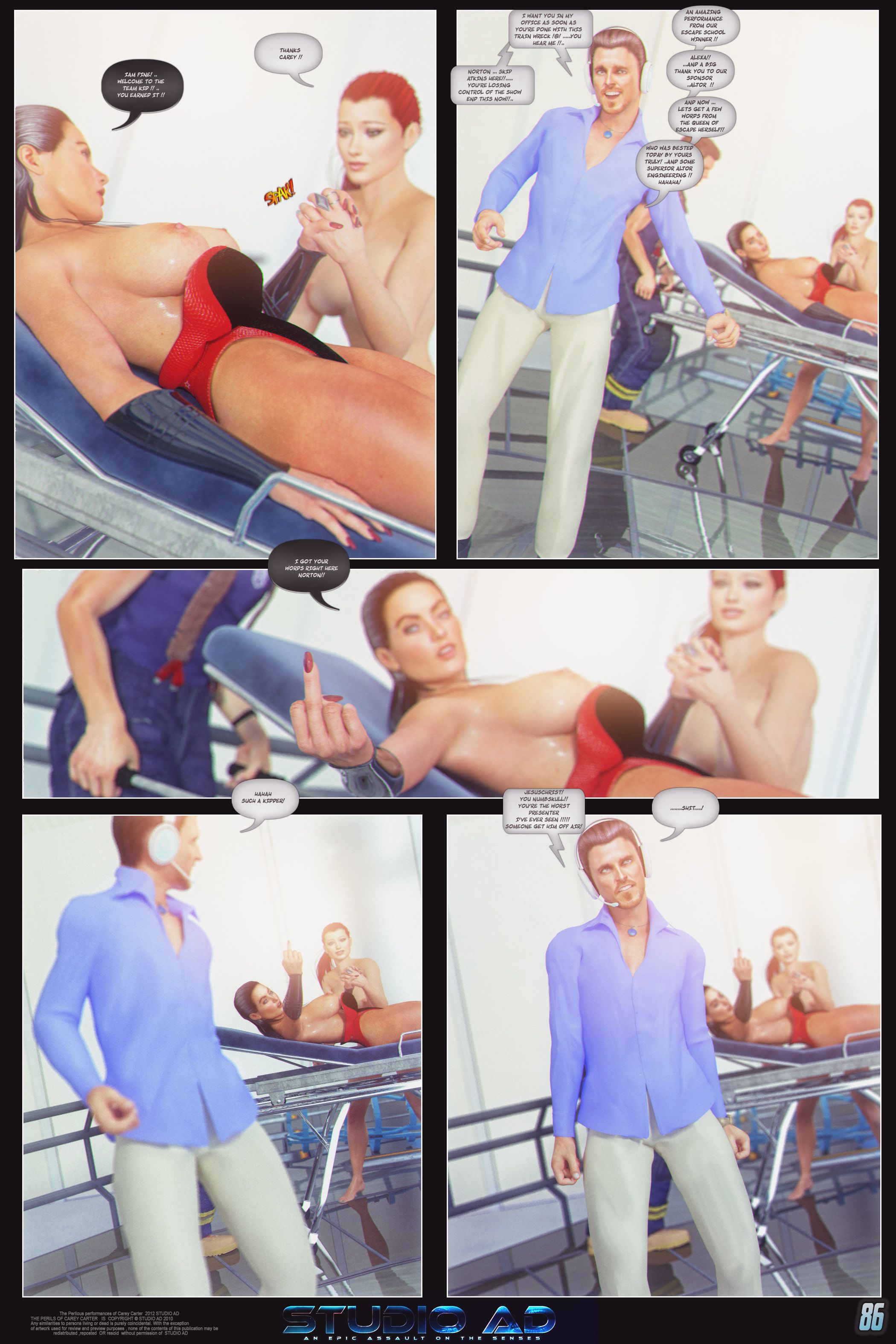 Carey – The Queen Of Escapes [Studio AD] - Chapter 35 — Page 88