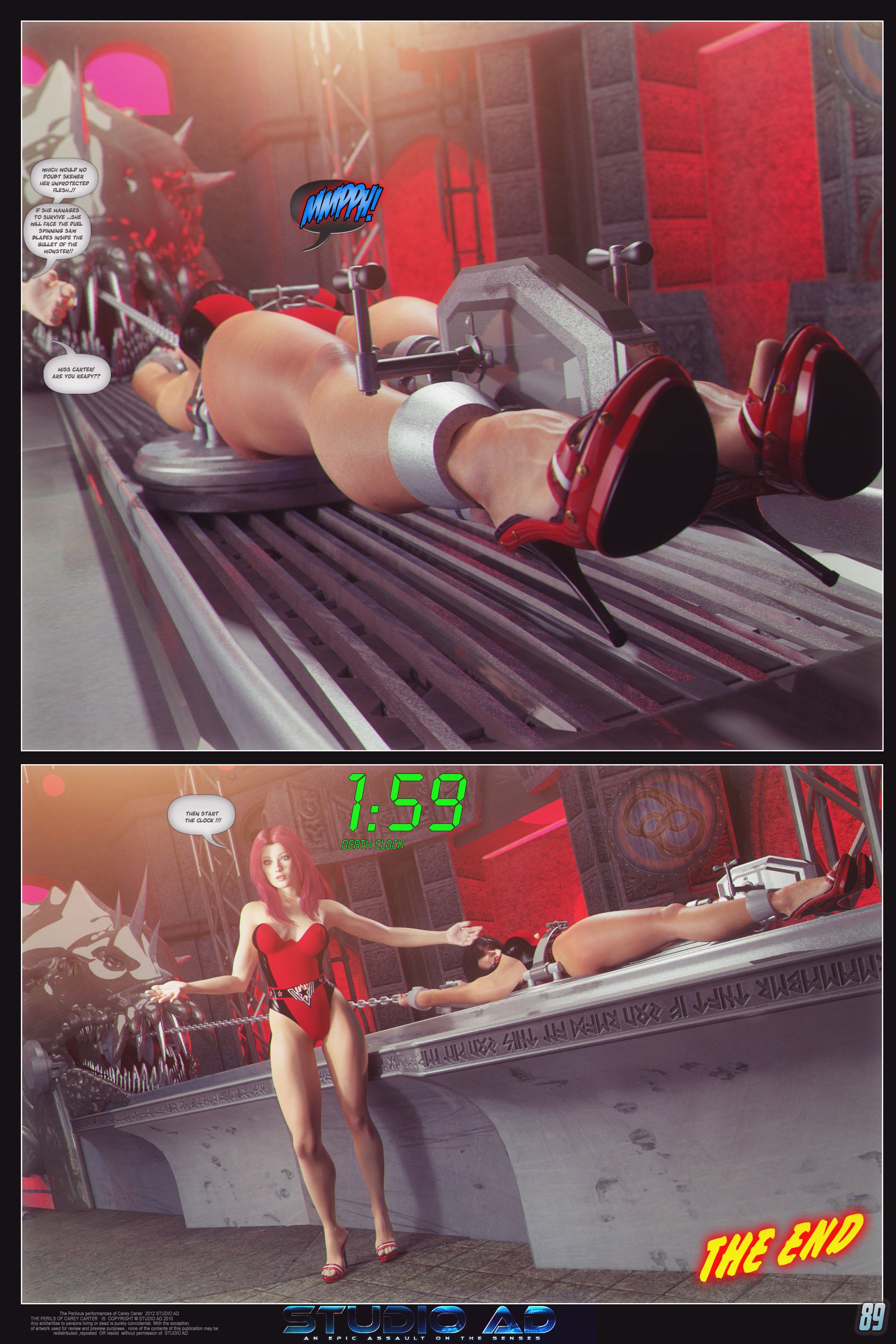 Carey – The Queen Of Escapes [Studio AD] - Chapter 35 — Page 91